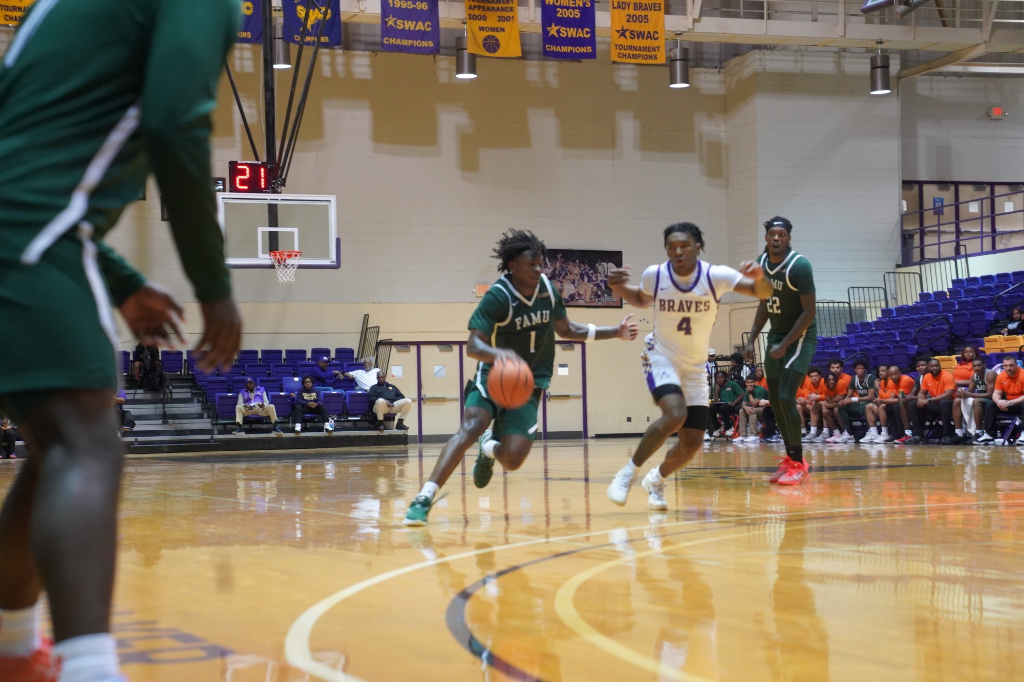 Antonio Baker Jr. Action Shot