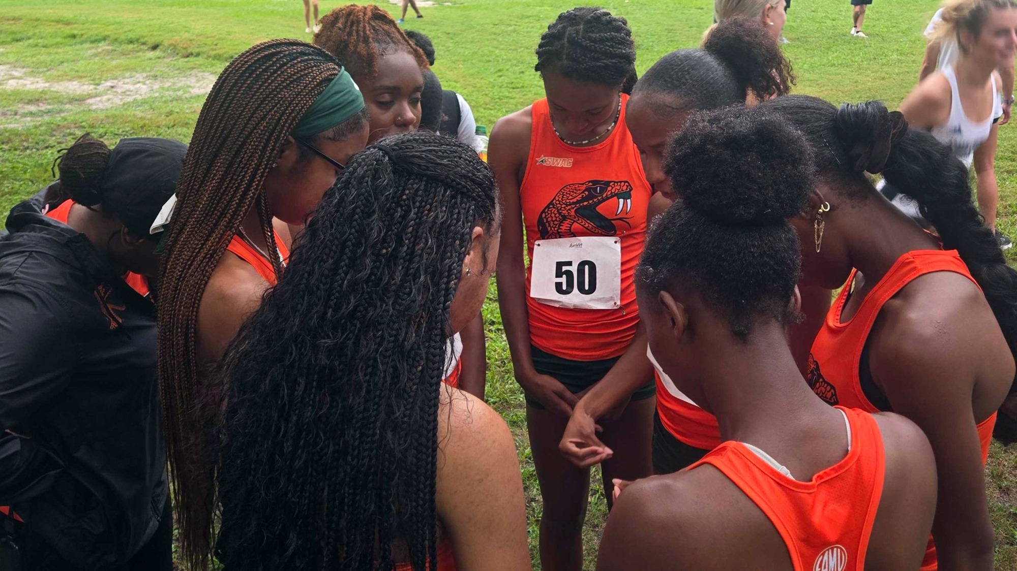 Cross Country Pre-Meet Huddle 2026
