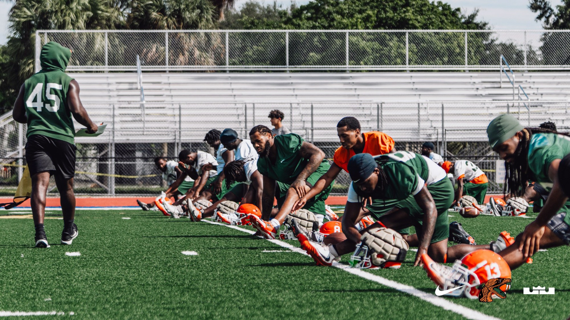 FAMU FB Practice at Dillard 09092026