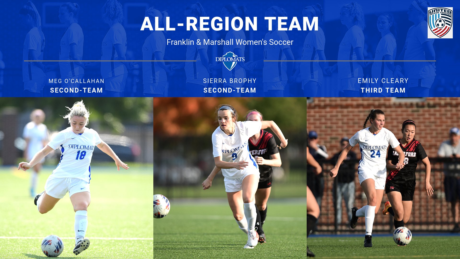 ProgramRecord Three Players Named AllRegion for Women's Soccer