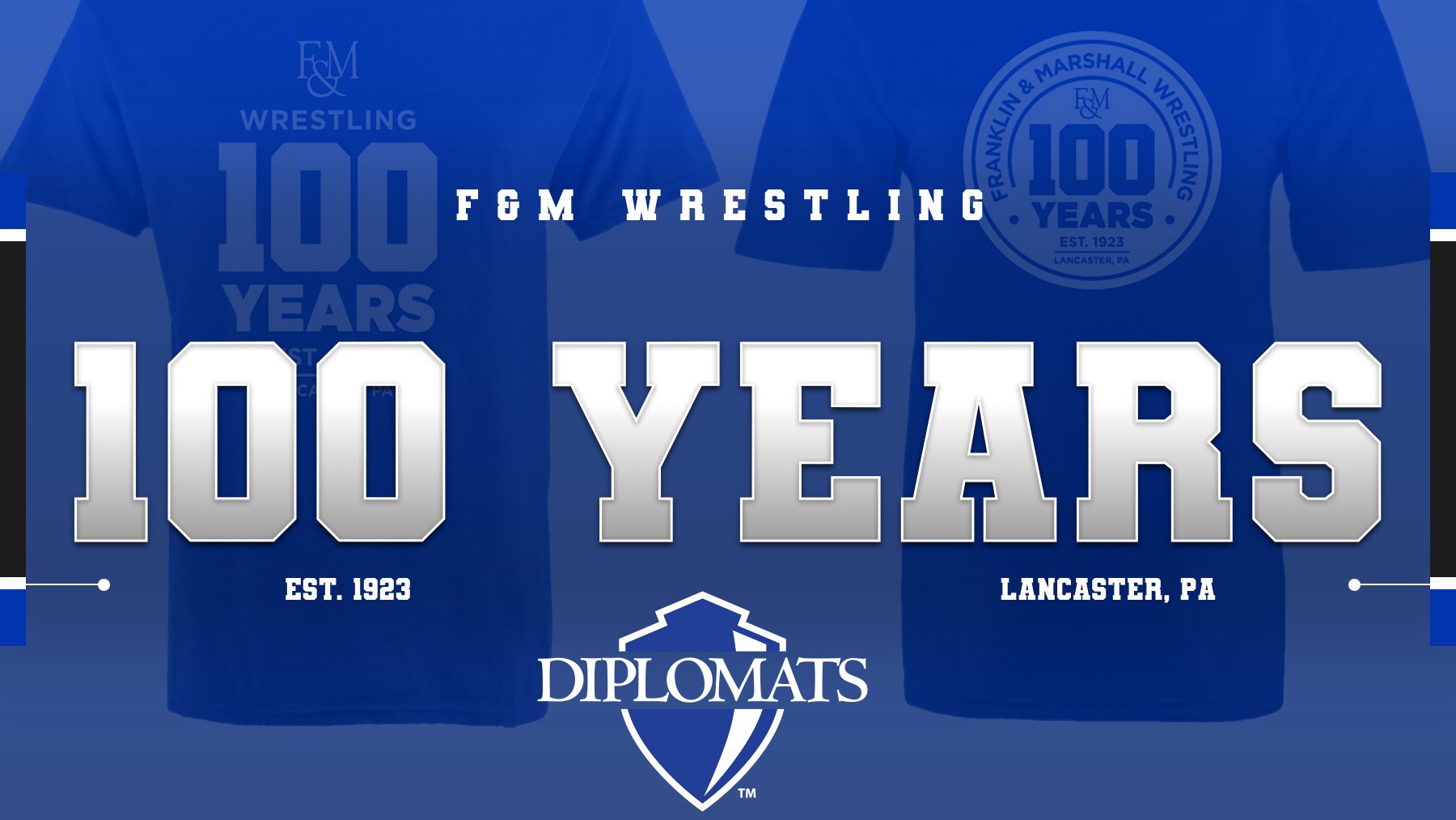 Wrestling Unveils 100th Anniversary Team Store Franklin & Marshall