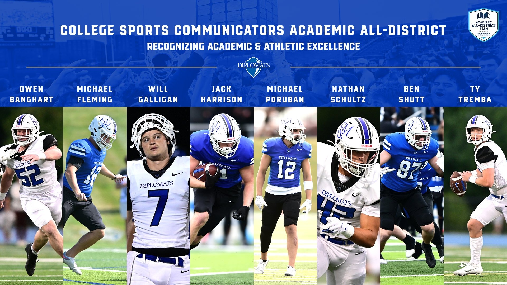 2025 Football Academic All-District