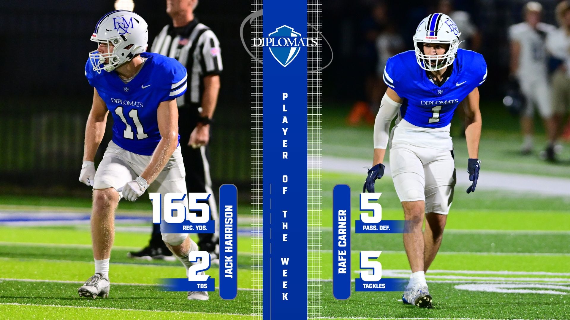 Football Harrison Carner CC POW