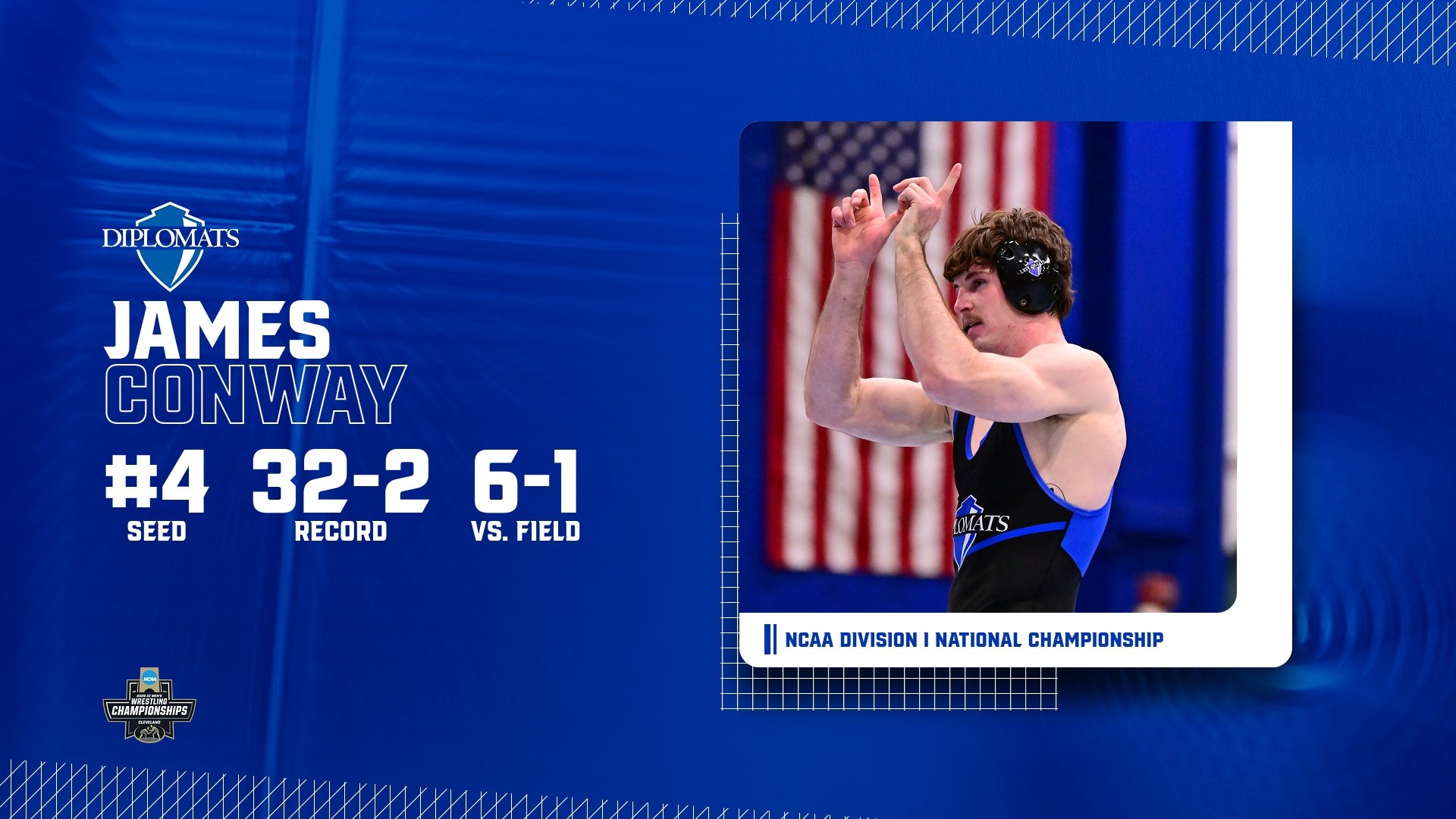 James Conway NCAA Seed