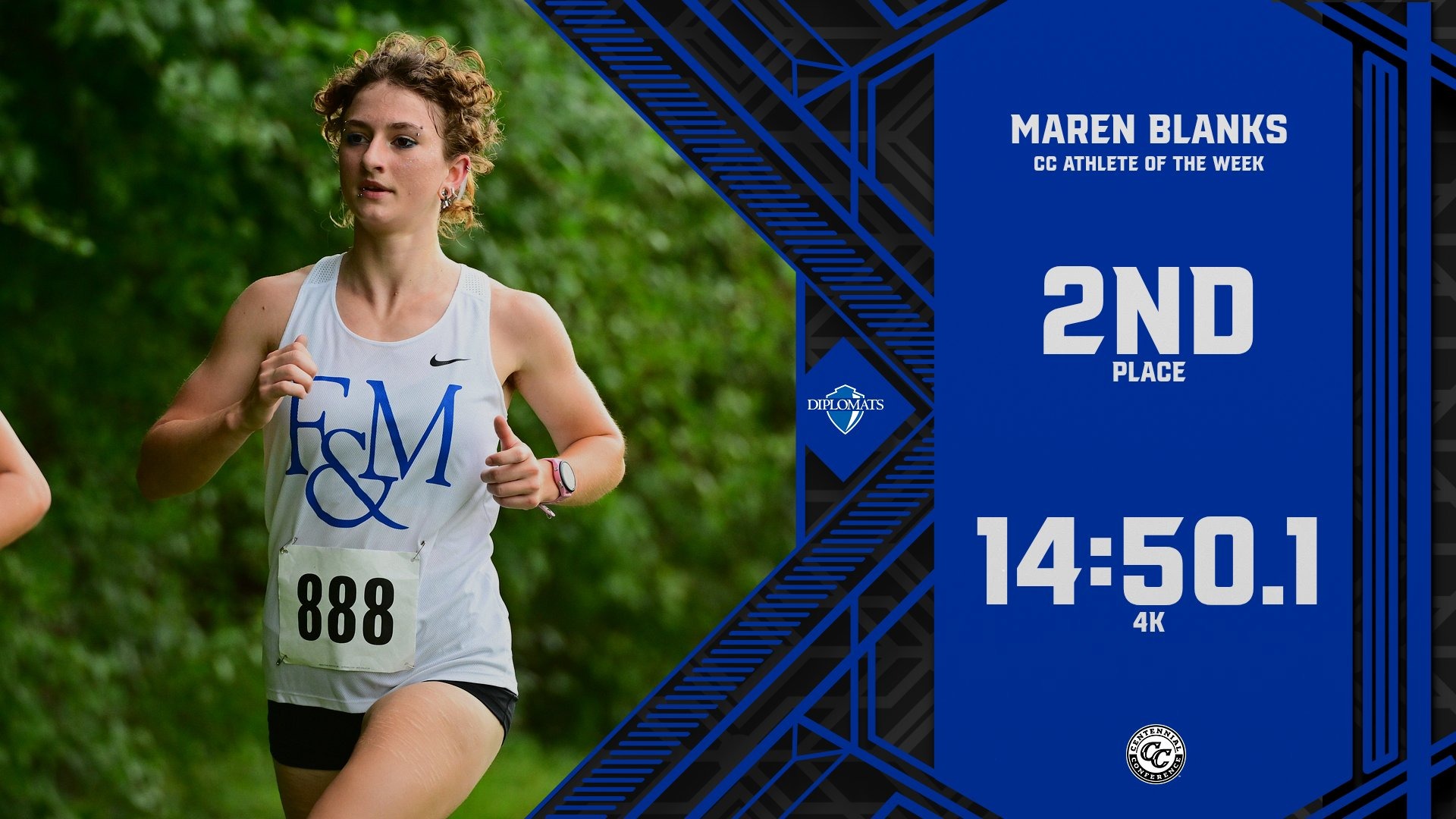Maren Blanks CC Runner of Week