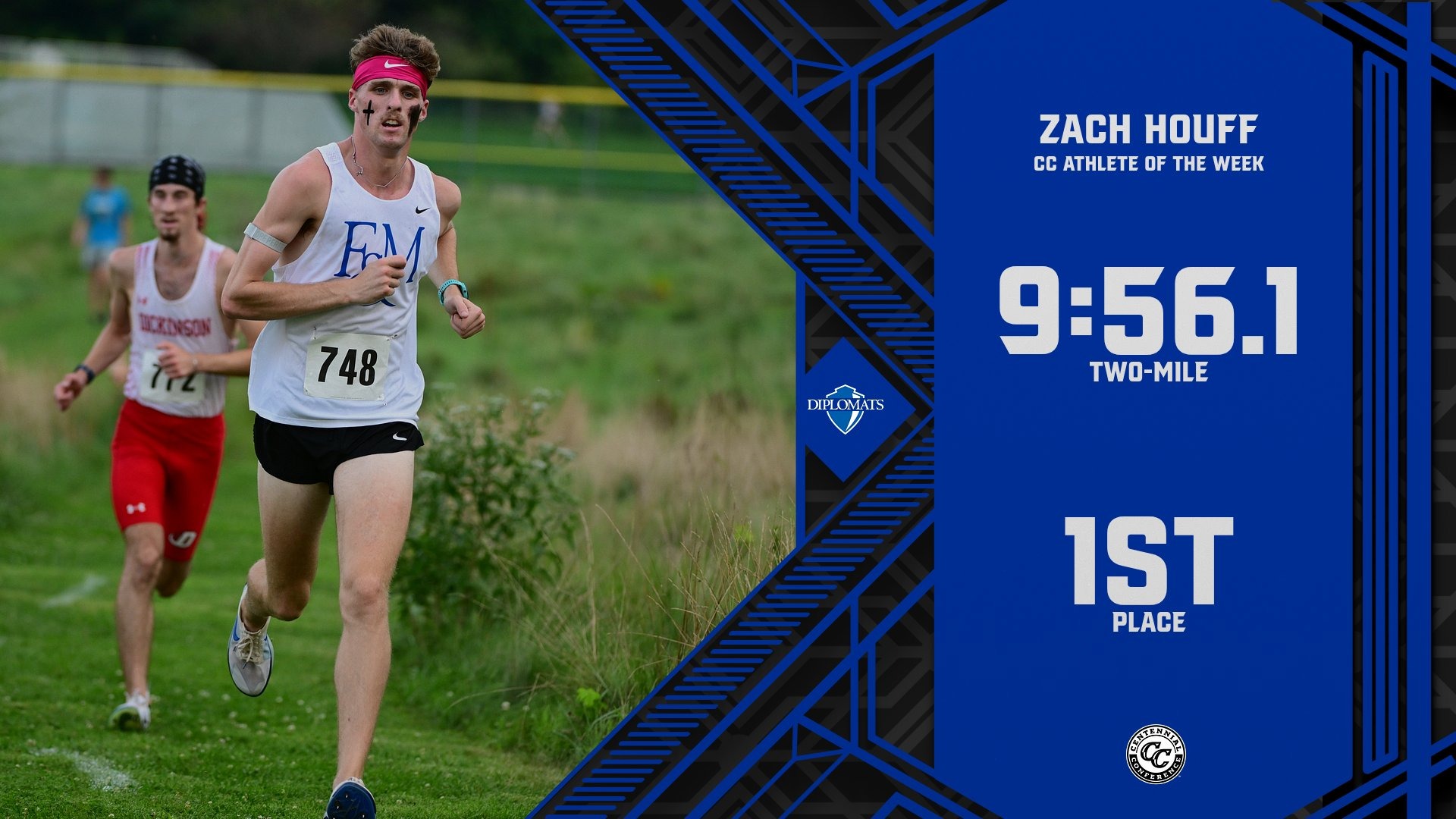 Zach Houff CC Athlete of the Week 1