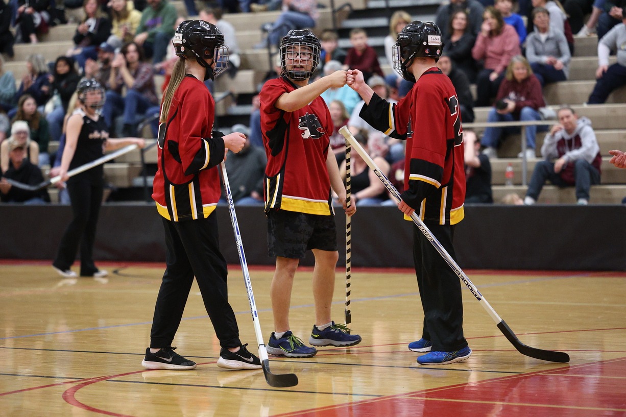 2024 MSHSL Adapted Floor Hockey CI at Coon Rapids High School on Saturday, March 9, 2024. Photo by Cheryl A. Myers