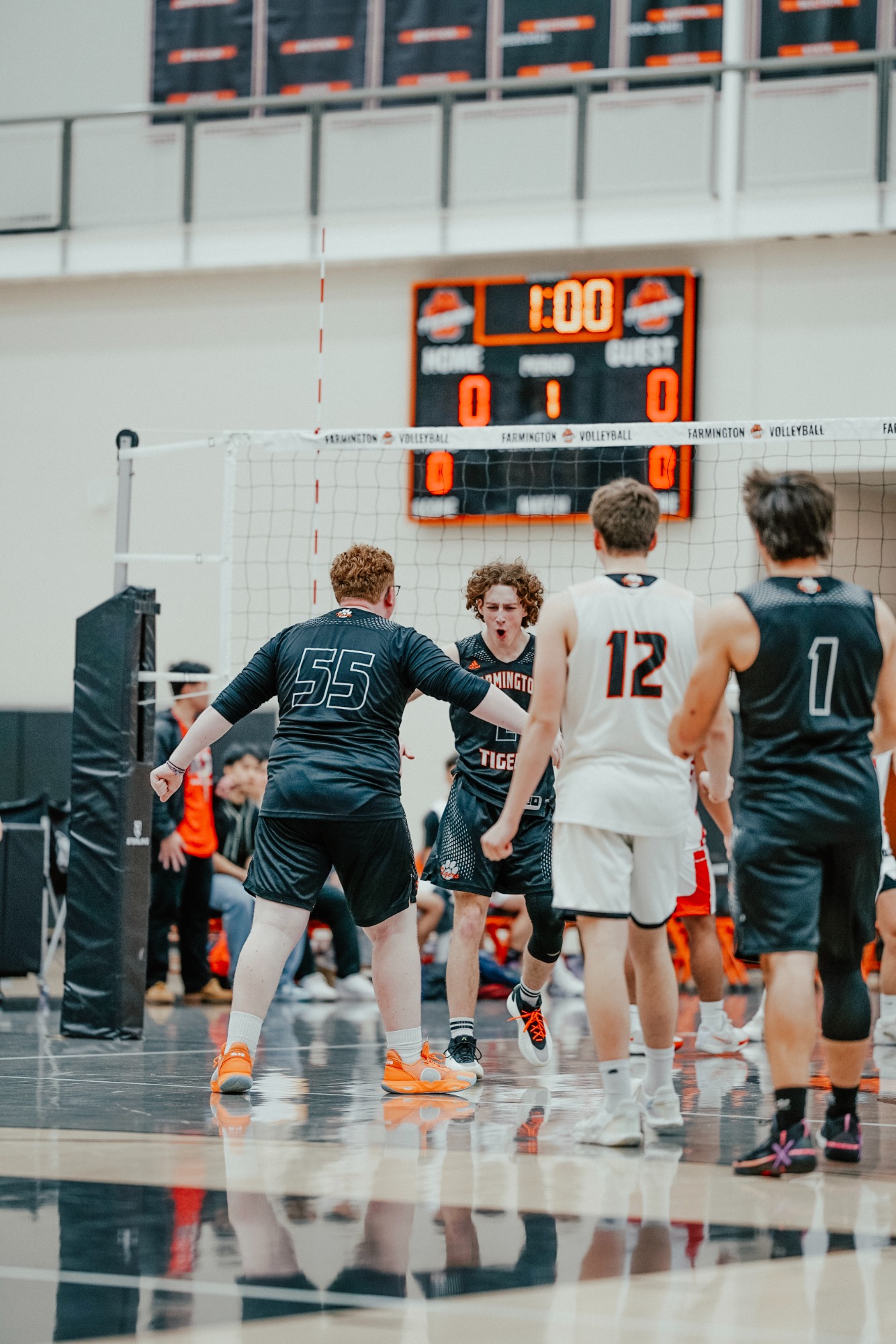 Boys Volleyball vs. Austin. April 3, 2025. First MSHSL-sanctioned match in FHS history.