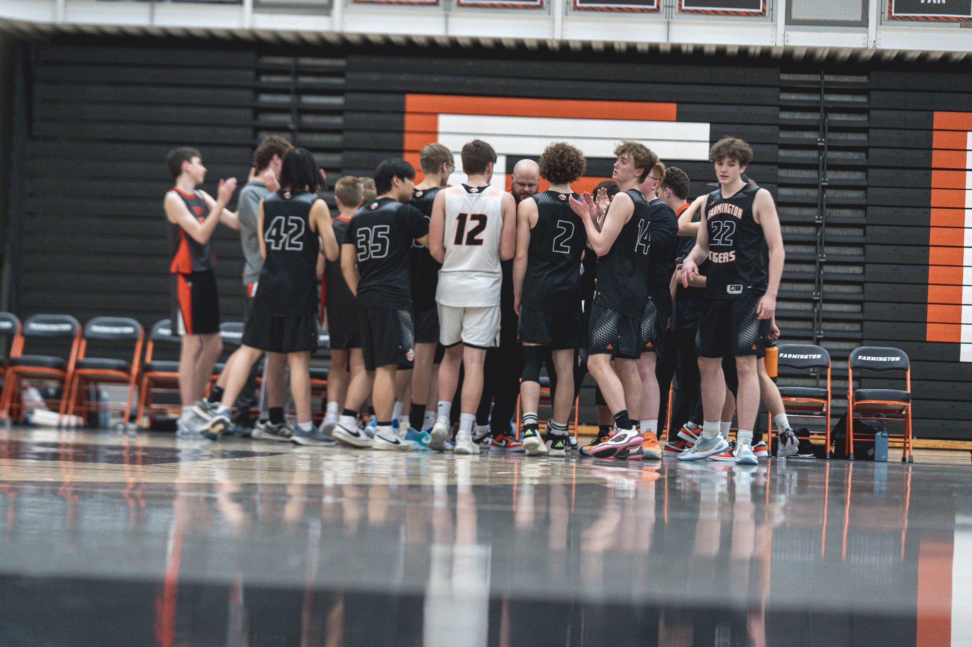 Boys Volleyball vs. Austin. April 3, 2025. First MSHSL-sanctioned match in FHS history.