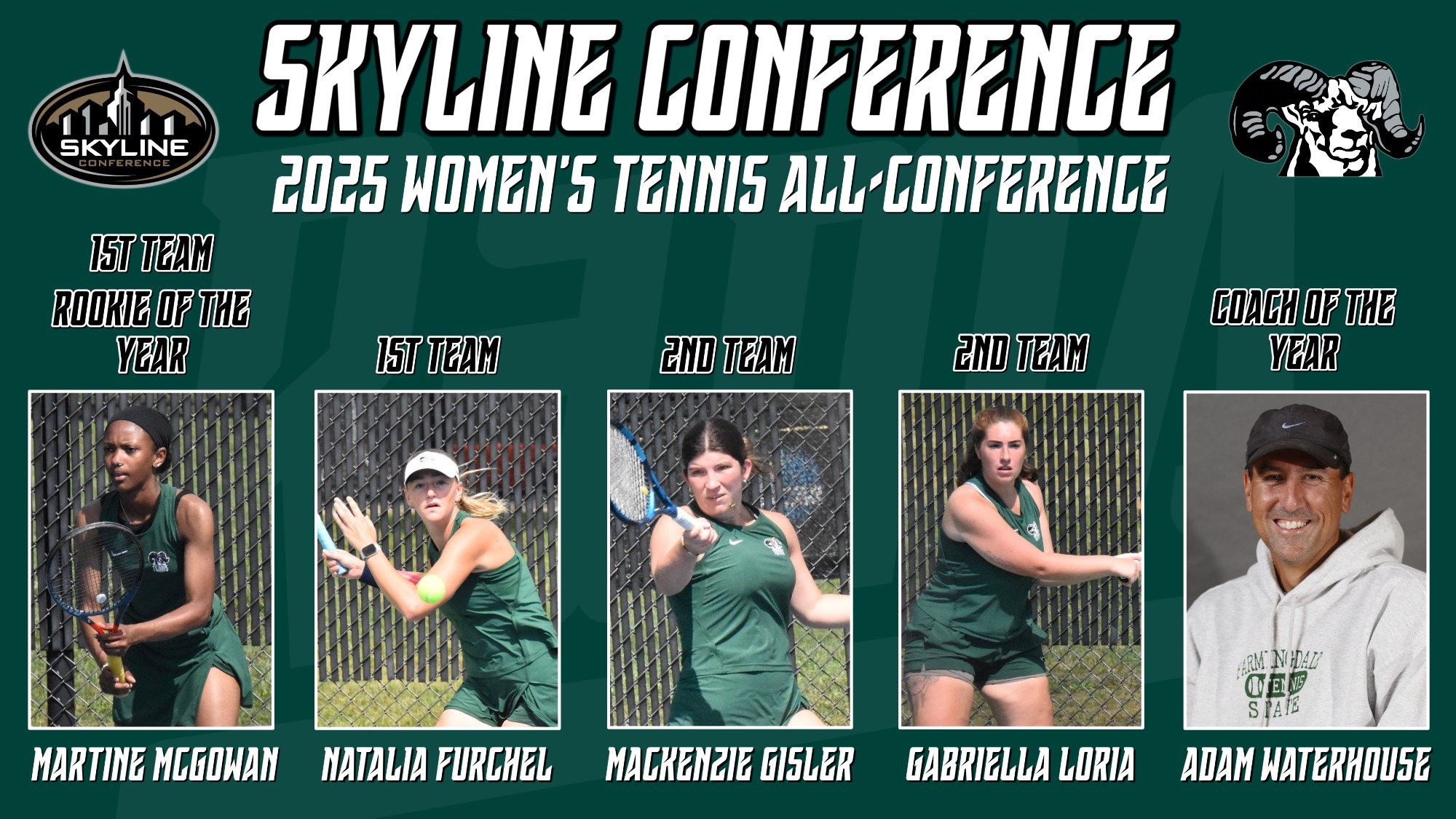 Farmingdale State College - 2025 All-Skyline Conference Honorees