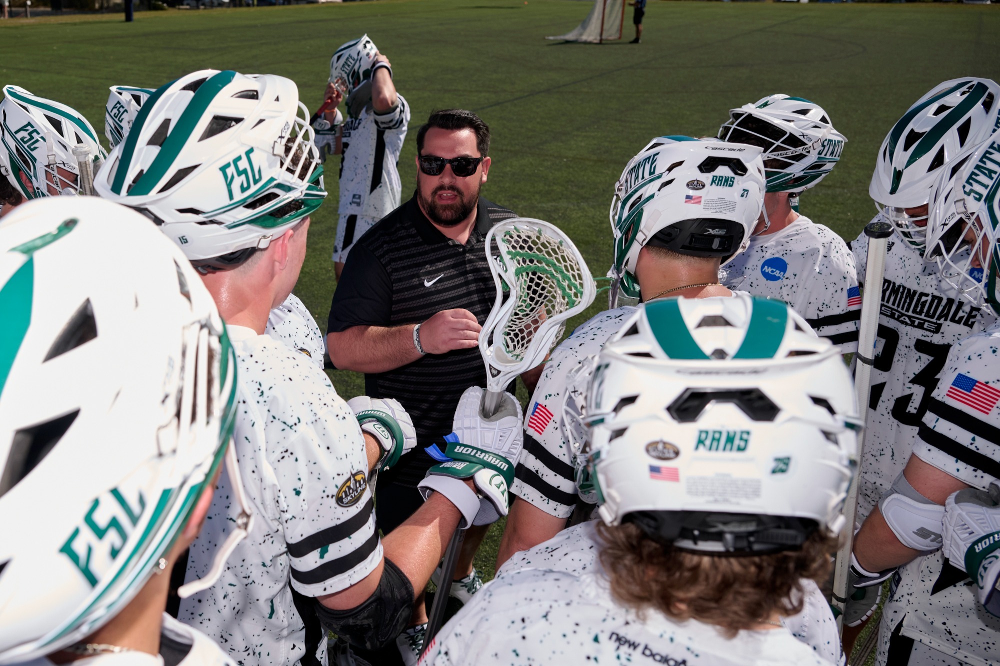 Farmingdale Rams Lacrosse on March 19, 2025 in Davenport, Florida. (Mike Janes Photography)
