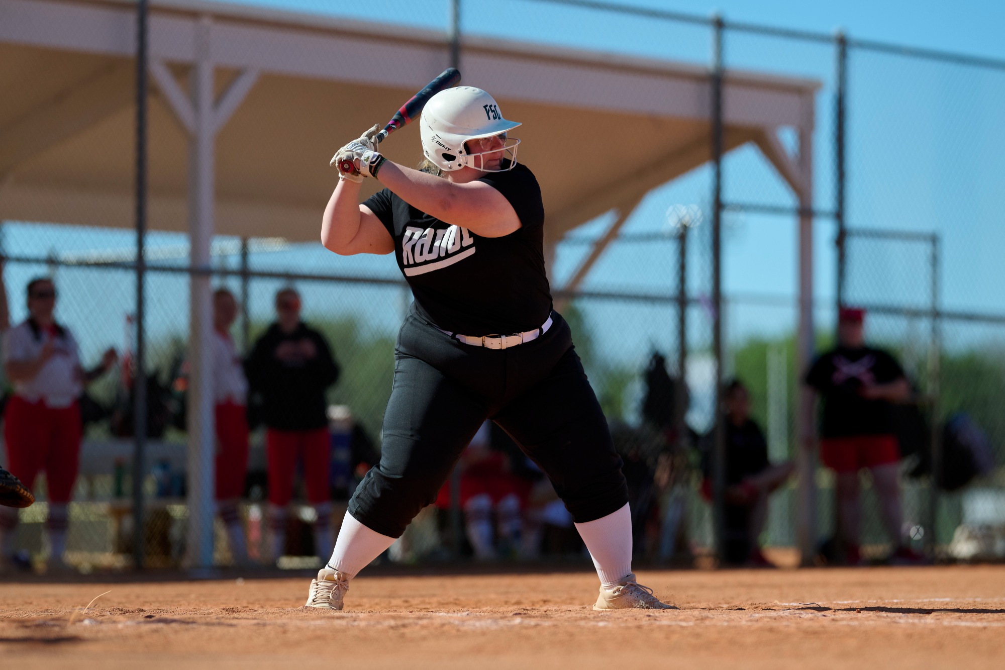 Farmingdale Rams Softball on March 17, 2025 in Leesburg, Florida. (Mike Janes Photography)