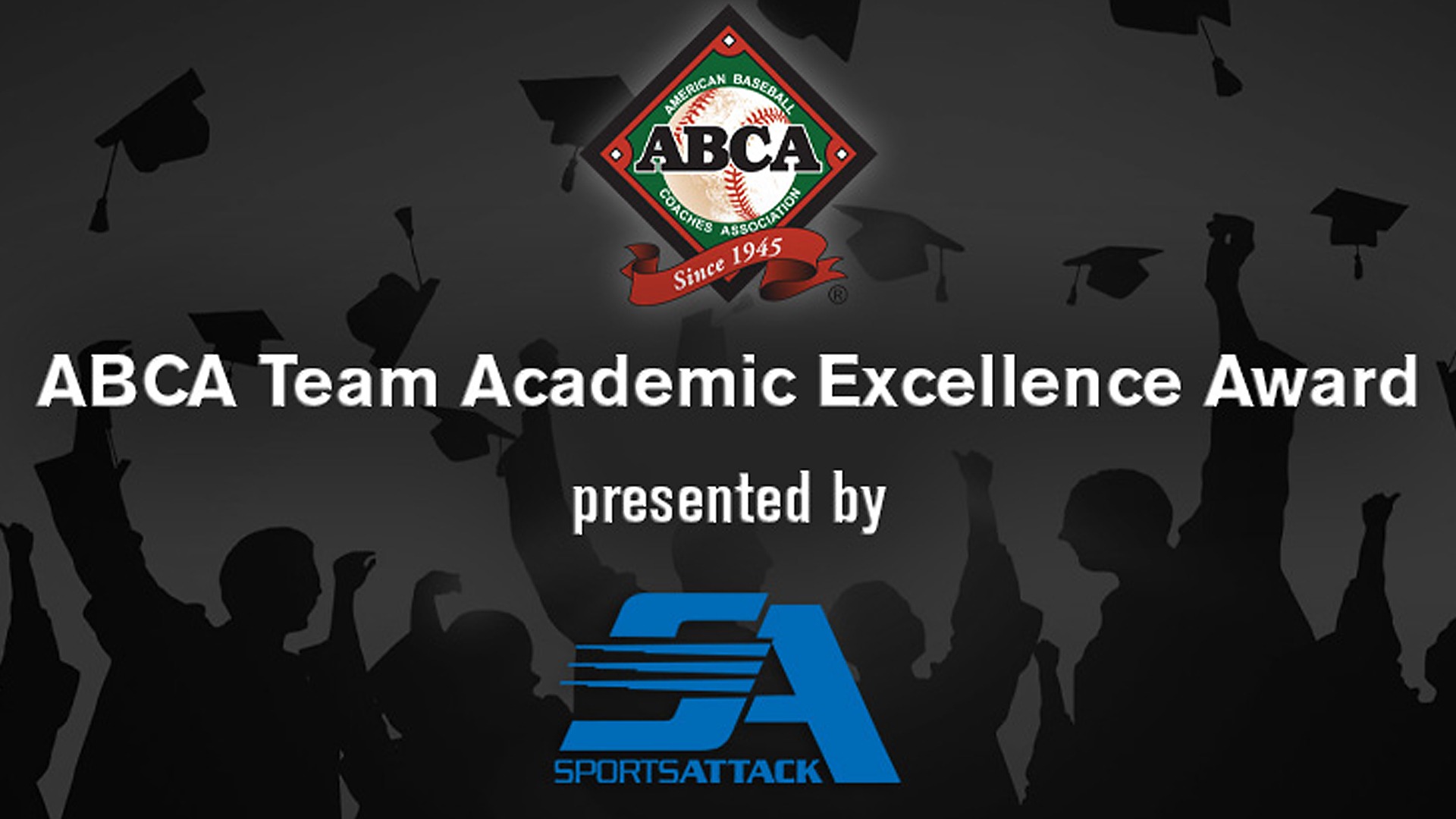 ABCA/Sports Attack Academic Excellence Award graphic