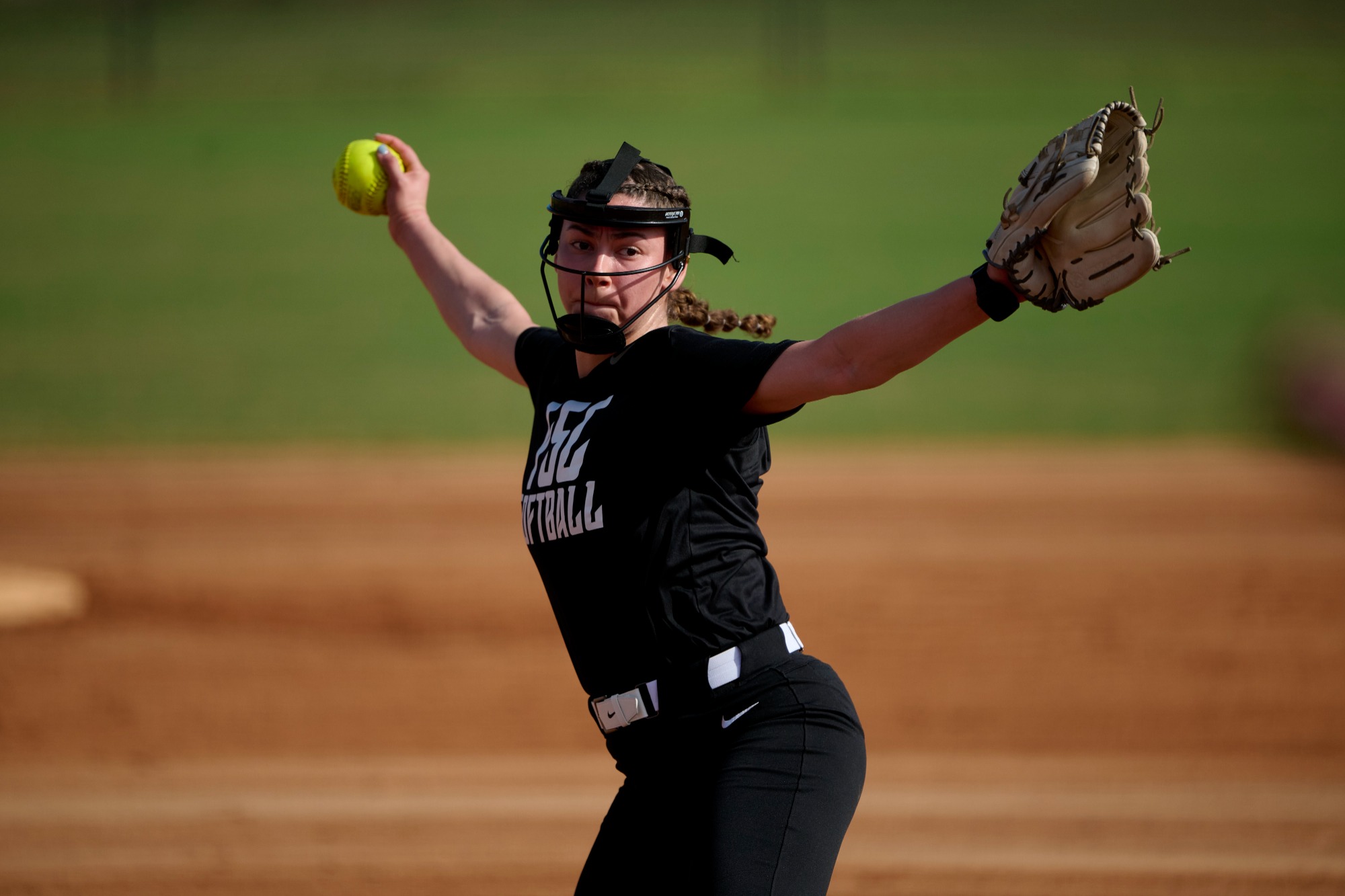 Farmingdale Rams Softballl on March 16, 2026 at Legends Way Softball Complex in Clermont, Florida. (Mike Janes Photography)