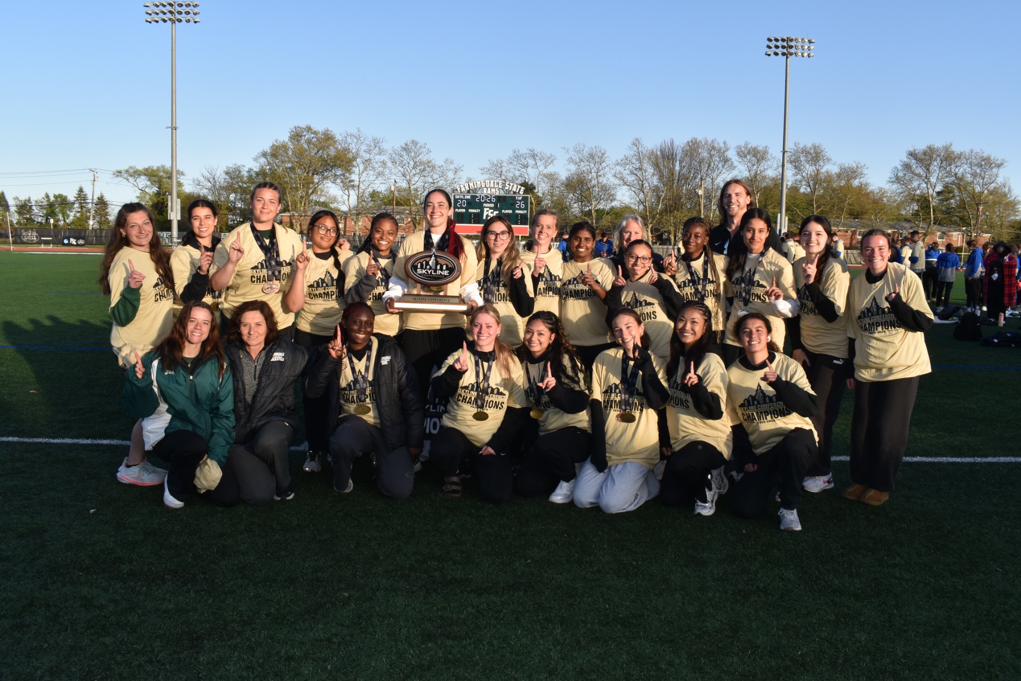2026 Skyline Outdoor Track Championship - Women's Champions - Farmingdale State