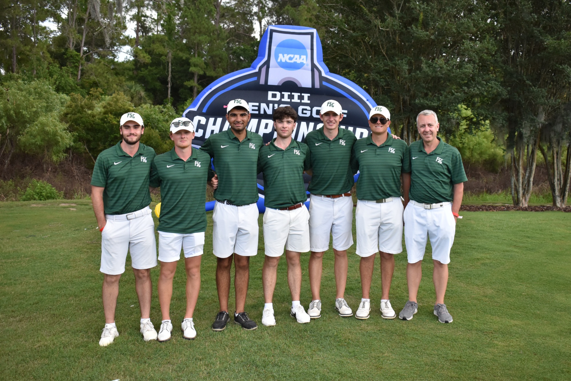 2026 Men's Golf NCAA's - Team picture