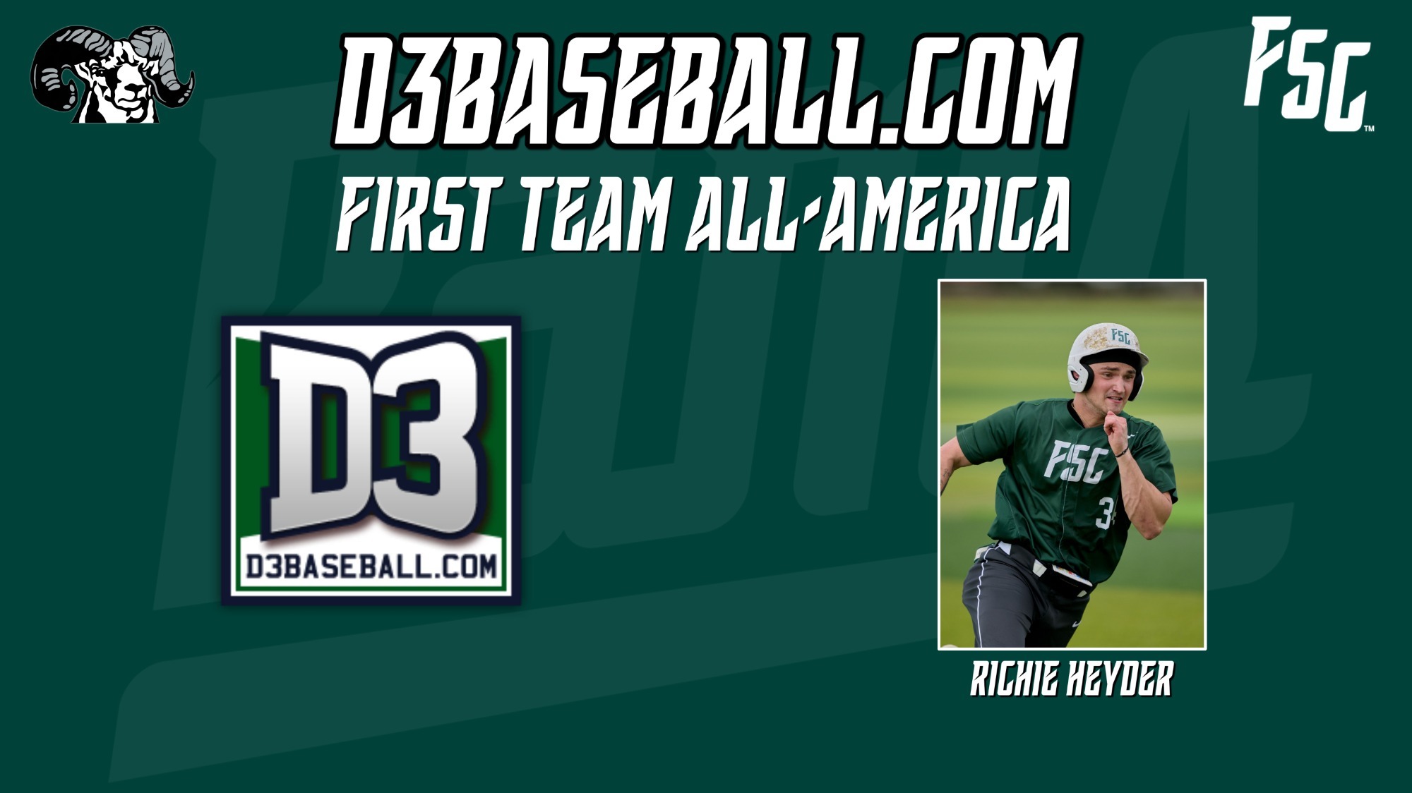 Richie Heyder - 2026 D3baseball.com First Team All-America