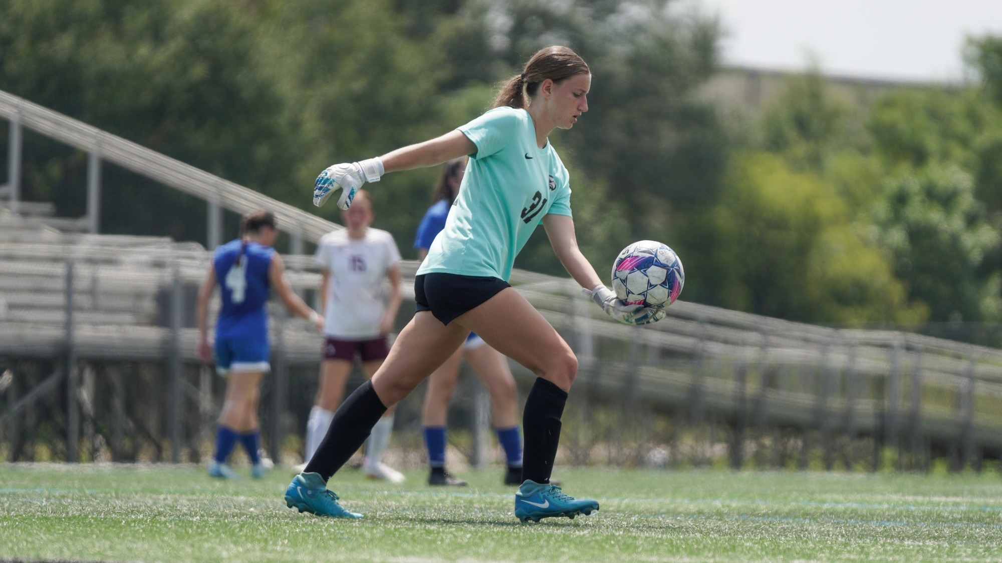 Waters punts against Freed-Hardeman