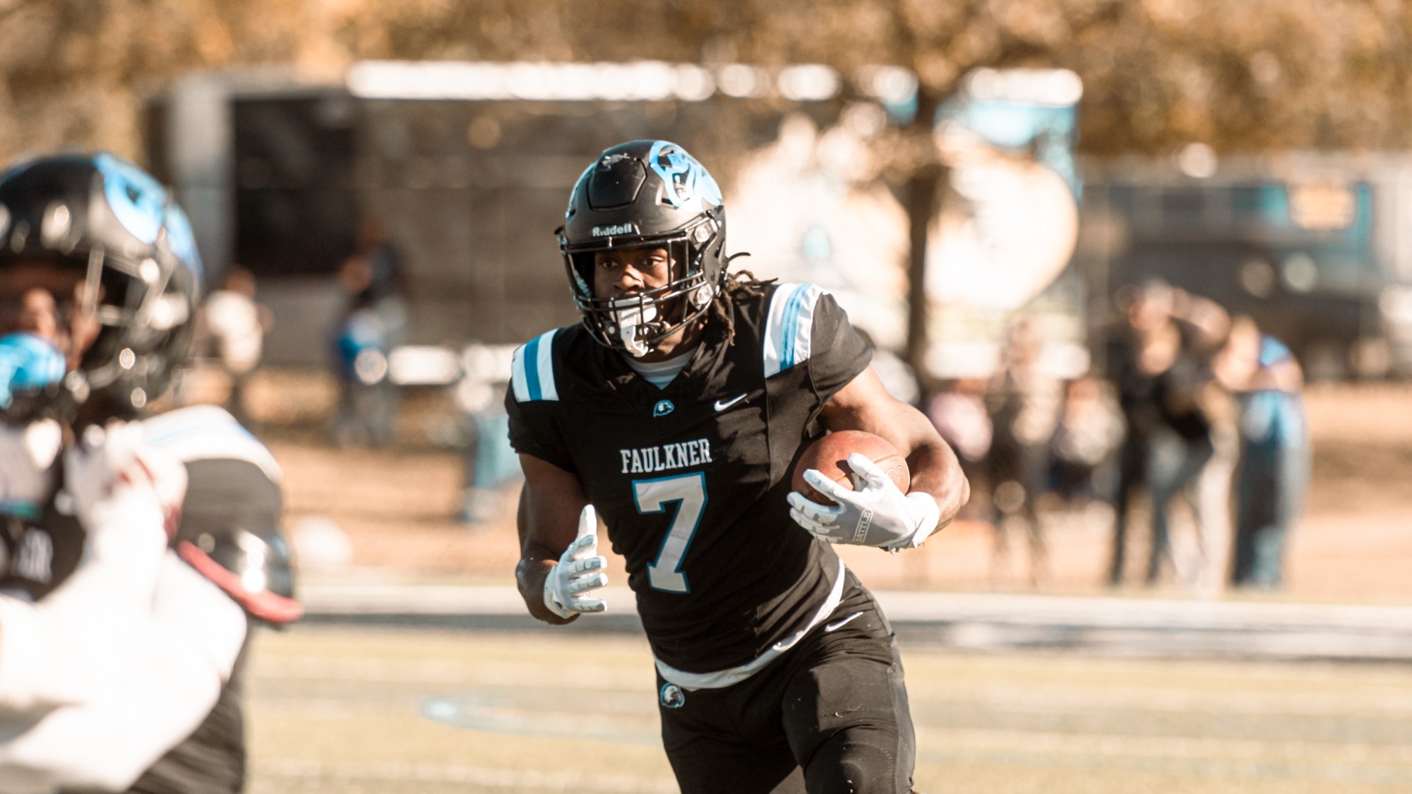 Robin Harris carries against Campbellsville