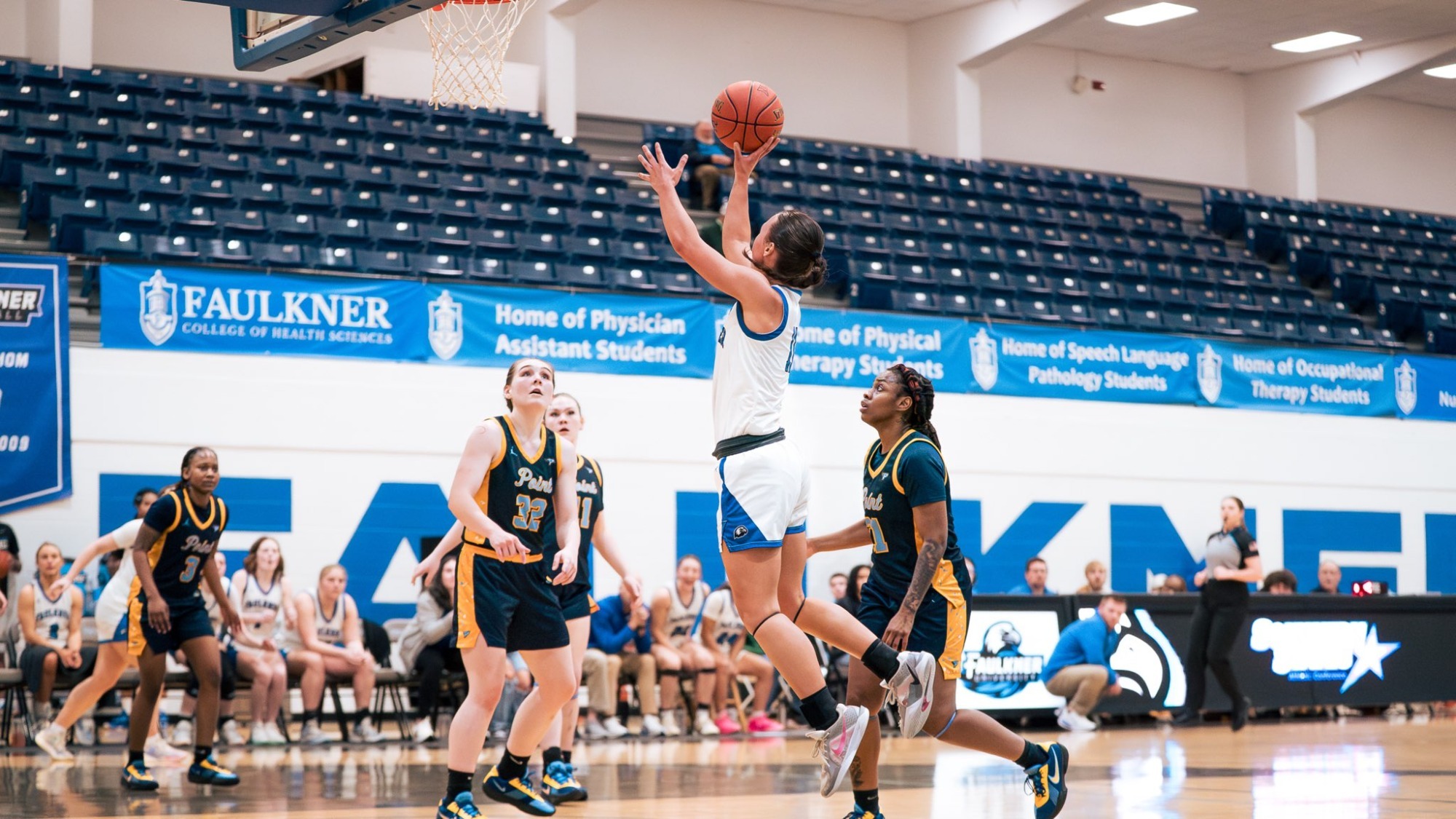 Addison Cantrell with a floater vs Point 1-17-26