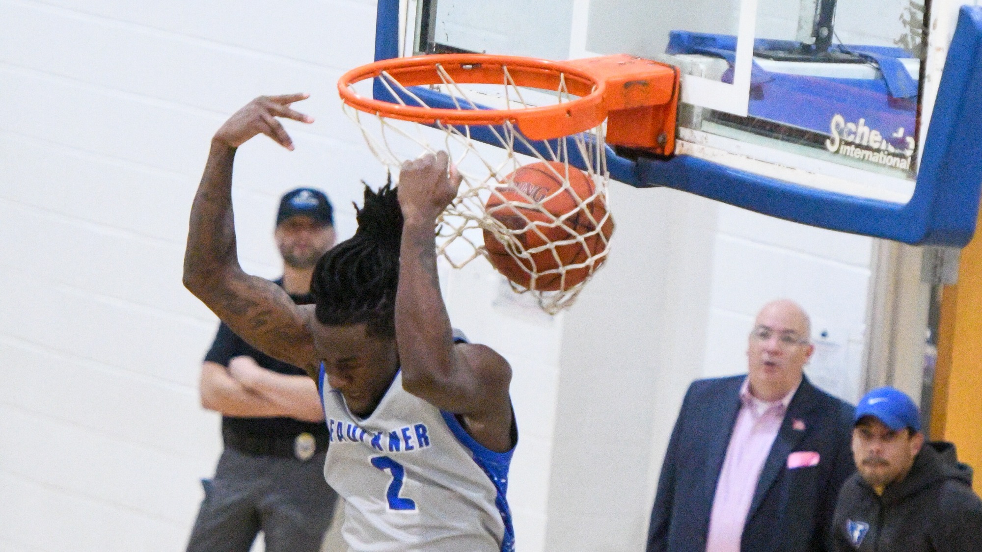 Rogers flushes a reverse dunk against WCU