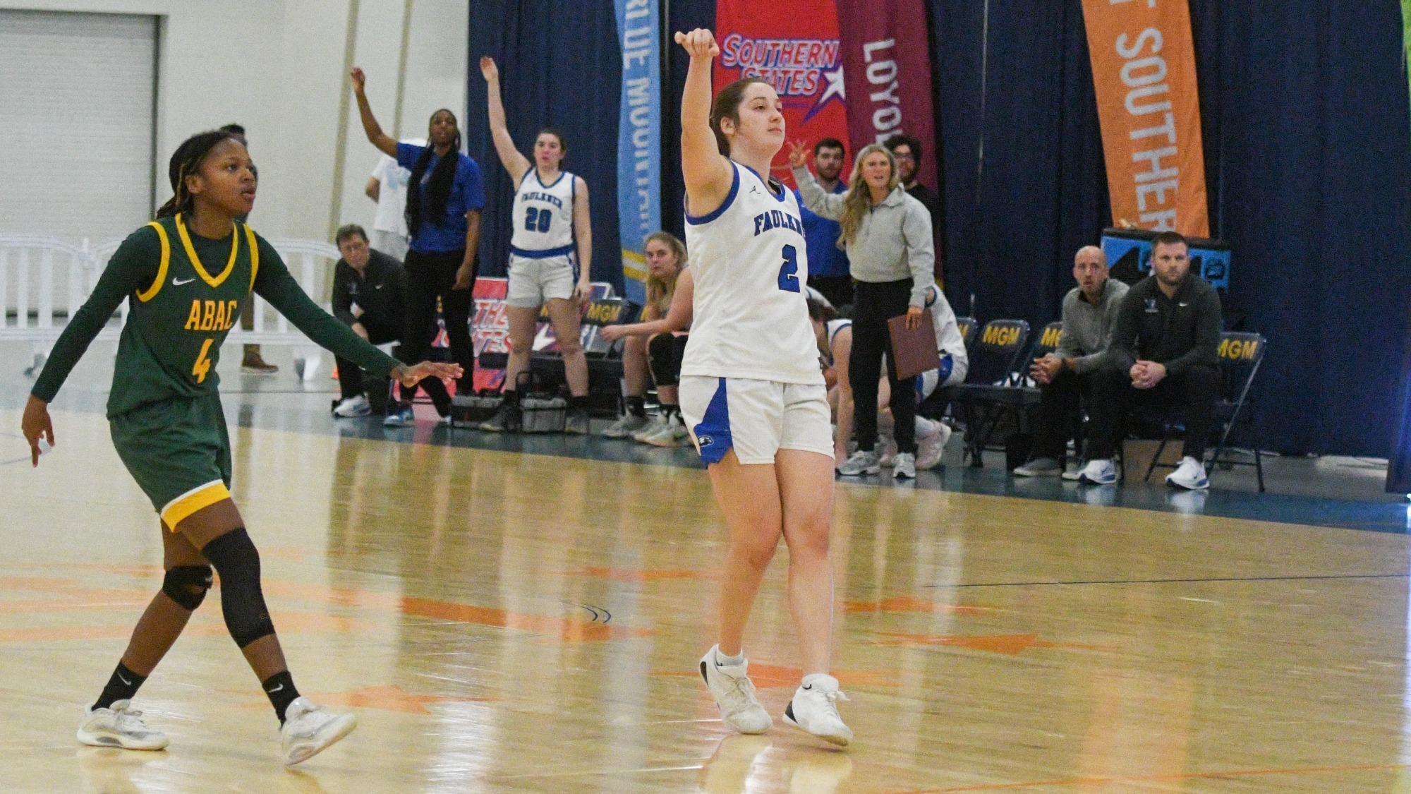 Connell connects on a three against ABAC