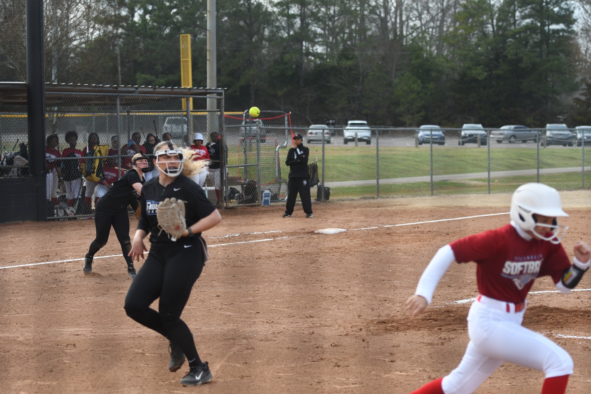 Avery Goff beats runner vs Talladega