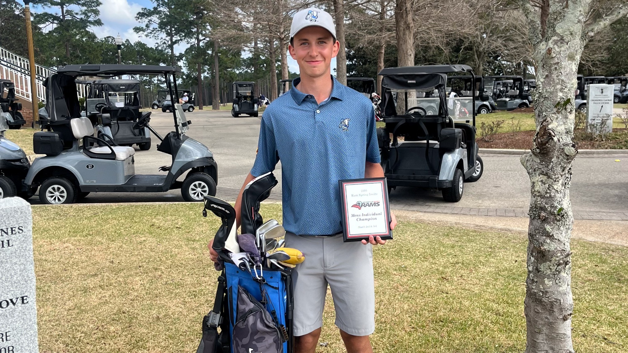 Testas individual title at Ram Spring Invite