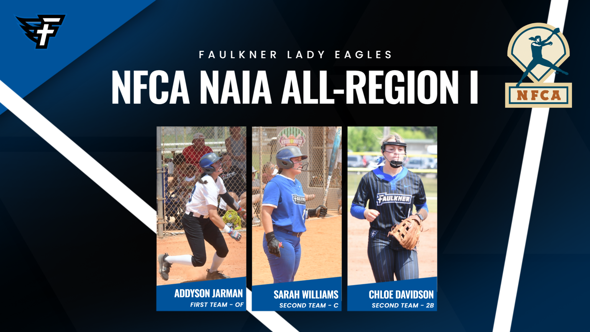 NFCA NAIA All-Region I winners