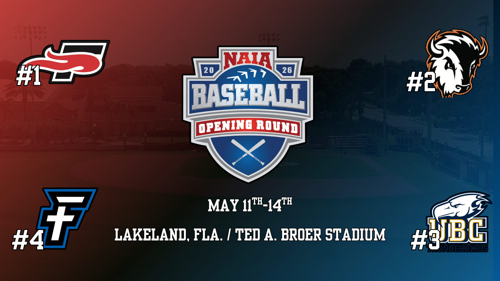 Baseball Opening Round 2026