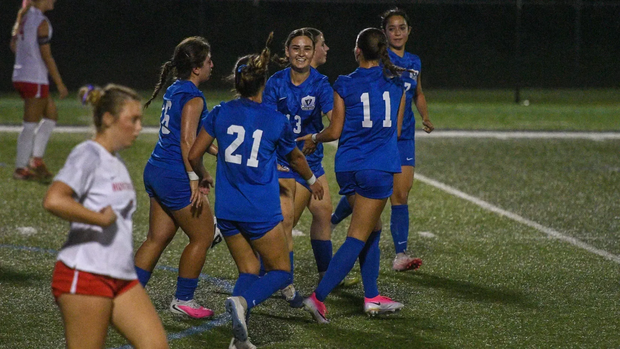 WSOC celebrates Chloe's penalty