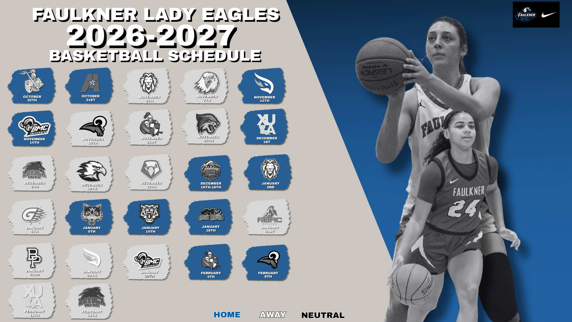 2026-27 WBB schedule