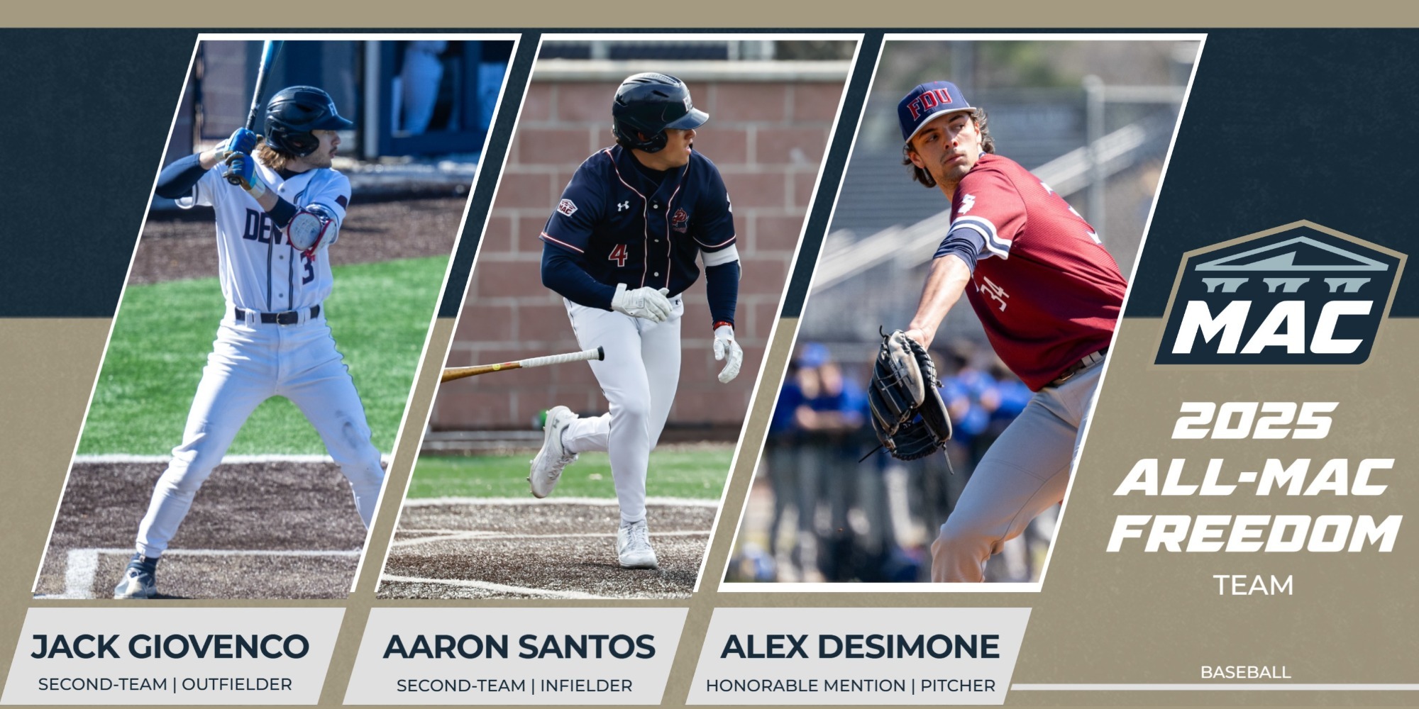 Baseball All-MAC Freedom Team