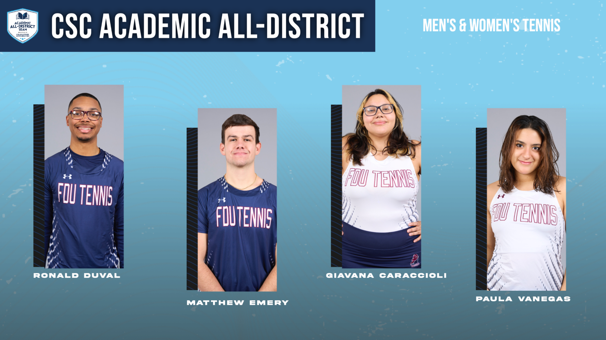 Tennis 2025 CSC All-District