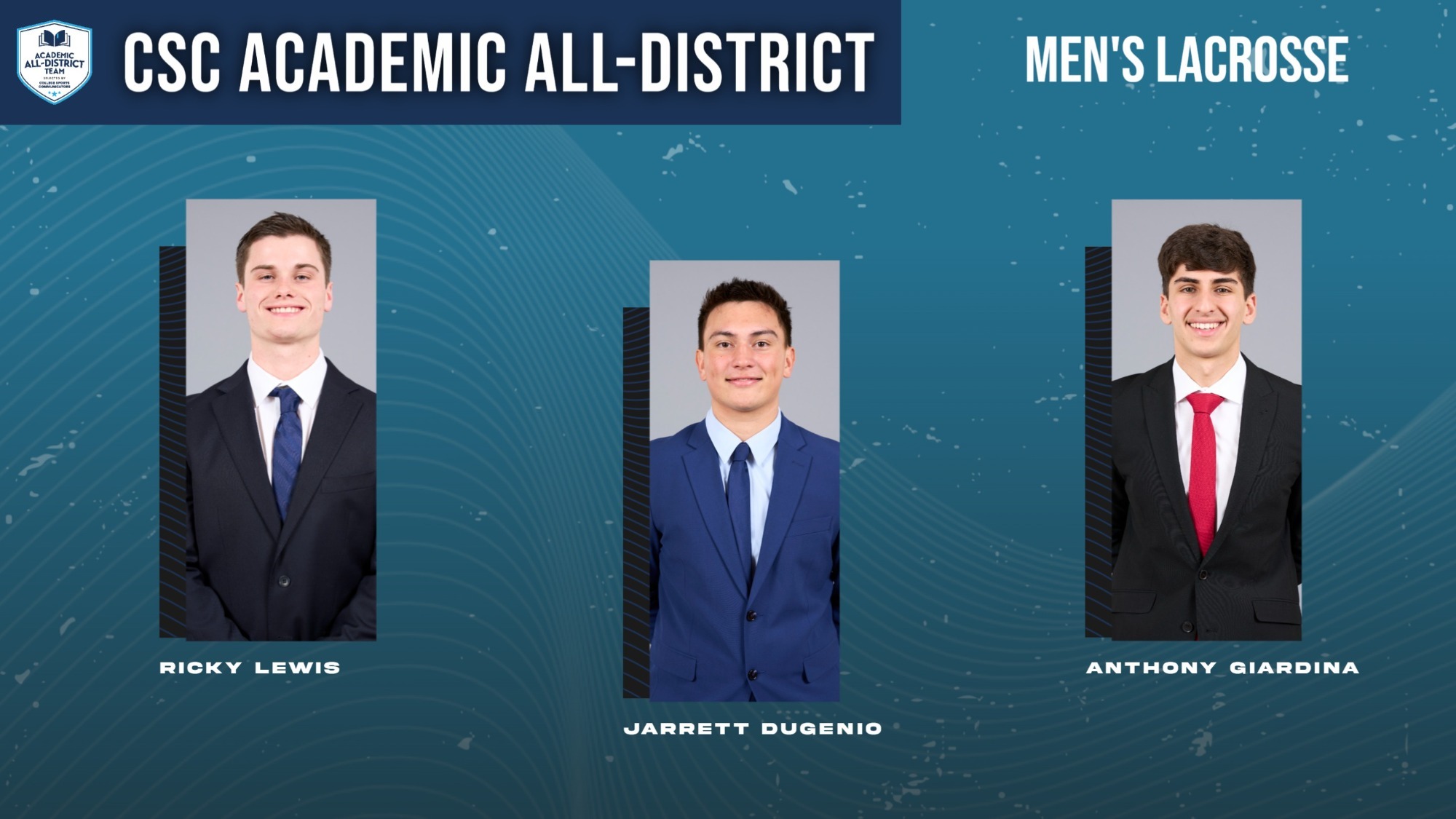 Men's Lacrosse CSC Academic All Distirct