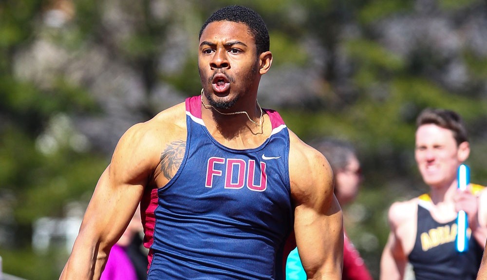 Moquiez Headly 201516 Men's Track & Field FDU Knights Athletics