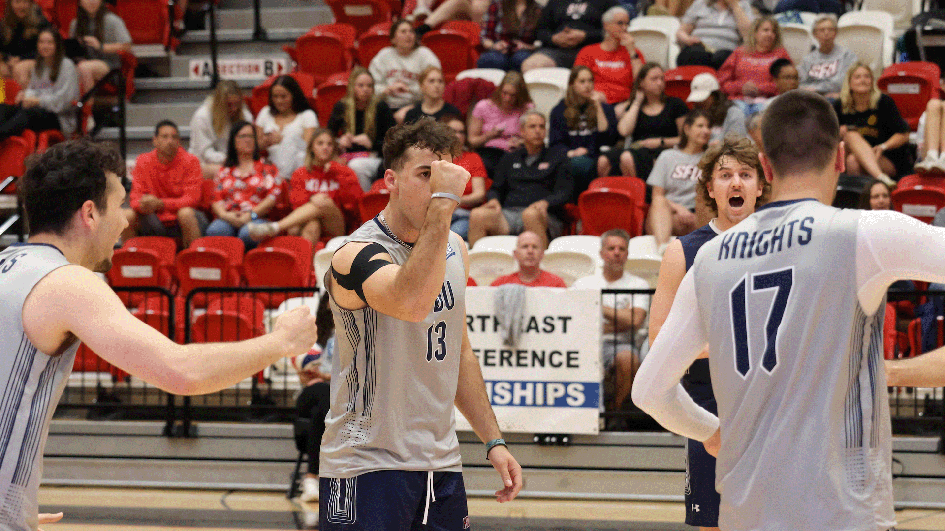 FDU competes in NEC Semifinals