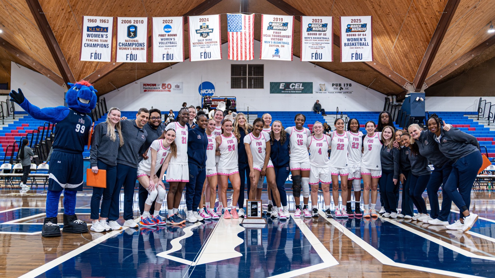 FDU WBB Clinches 2025-26 NEC Regular Season Championship