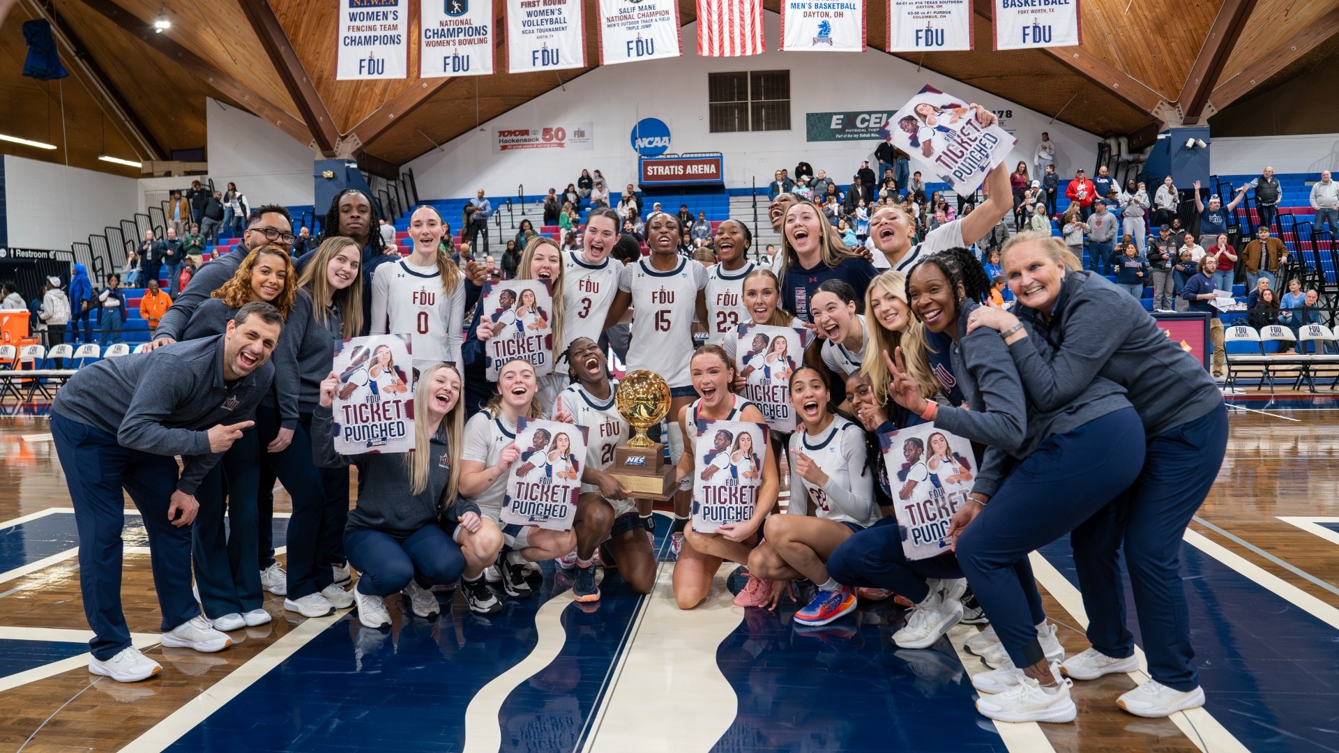 FDU WOMENS BASKETBALL CHAMPIONSHIP