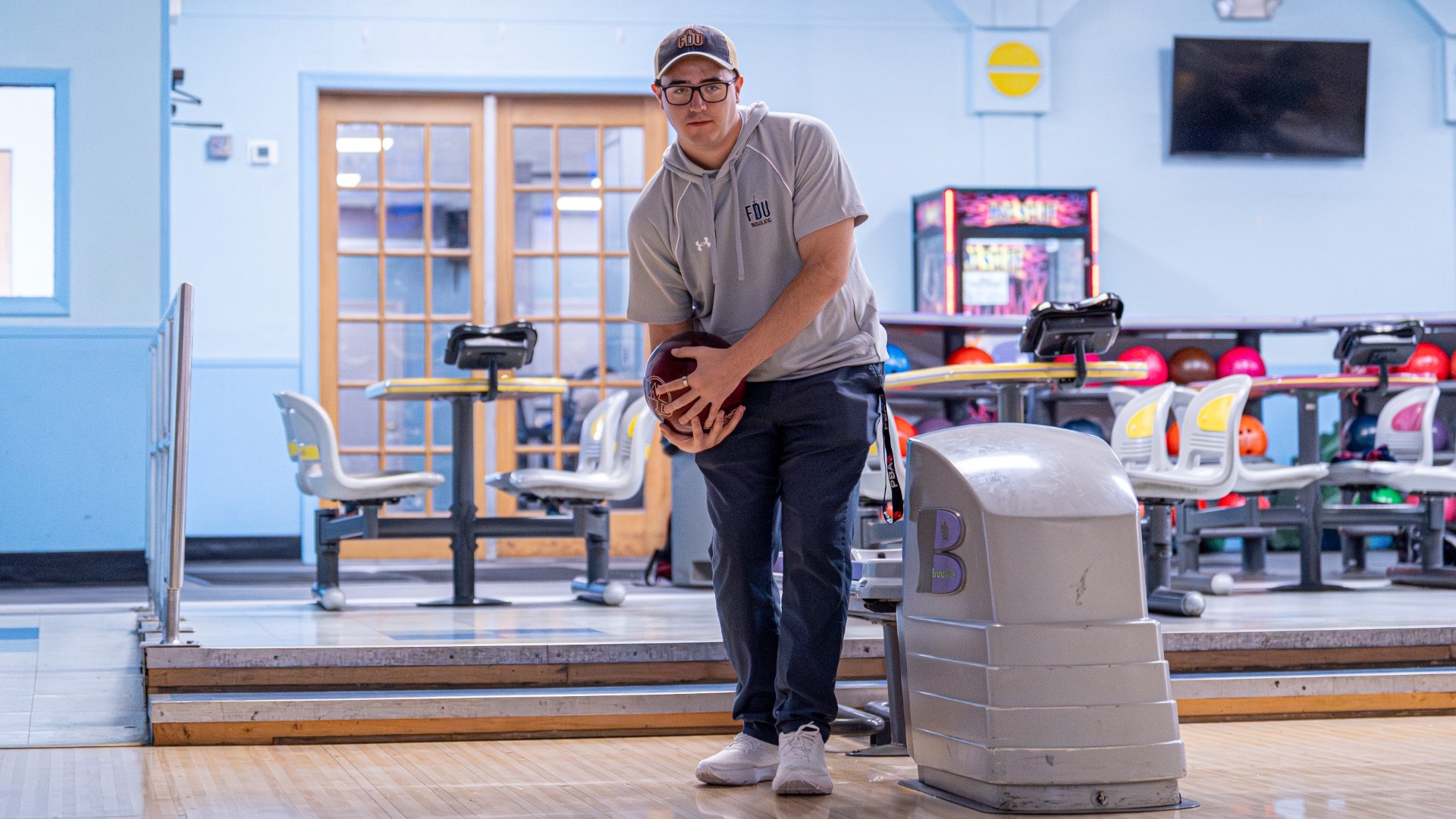 kj martinez bowls a ball