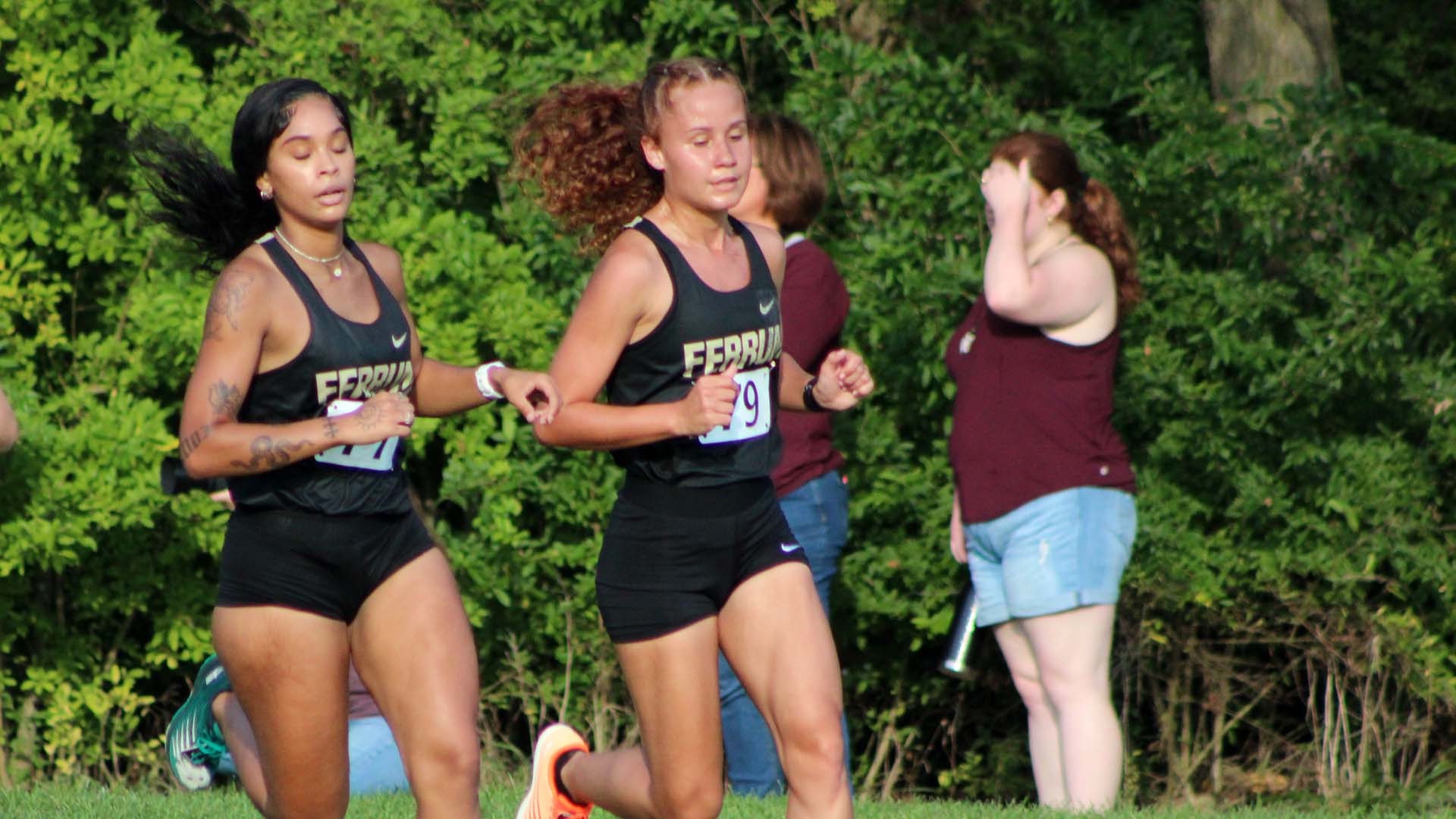 Genesis Pineiro in Cross Country action for The Panthers.
