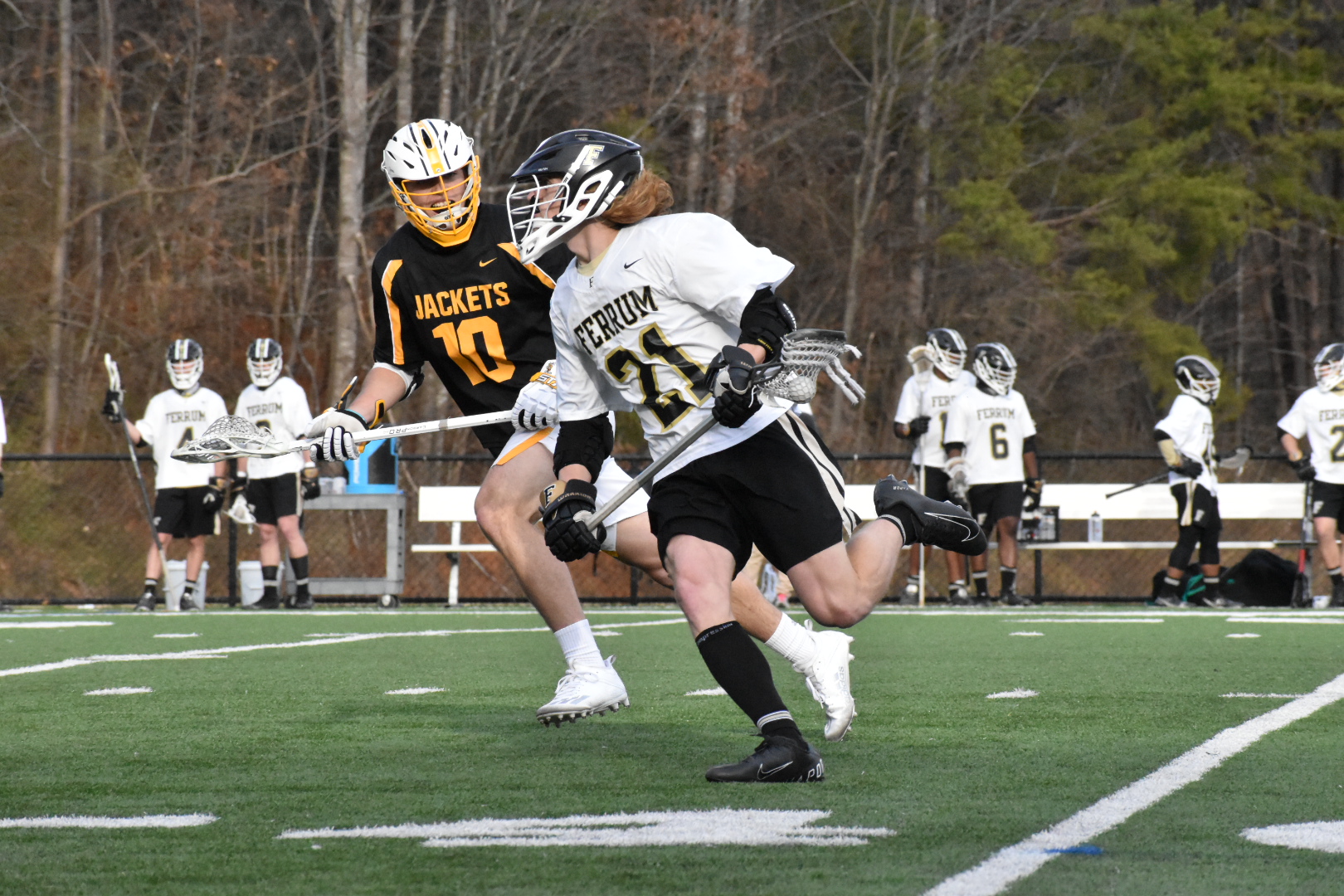 Ferrum Hangs on for Men's Lacrosse Win over Averett Ferrum College