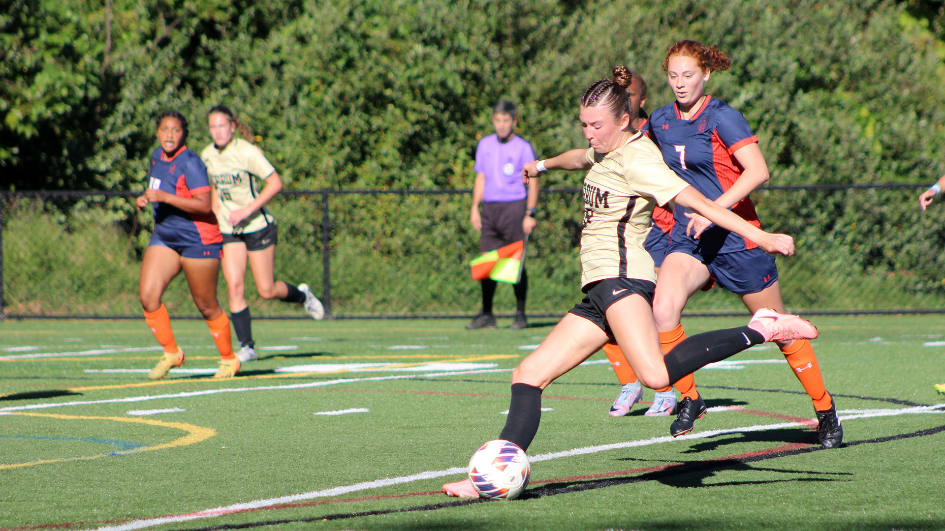 Breanna Herlihy in action for the Panthers against Virginia State September 7, 2024.
