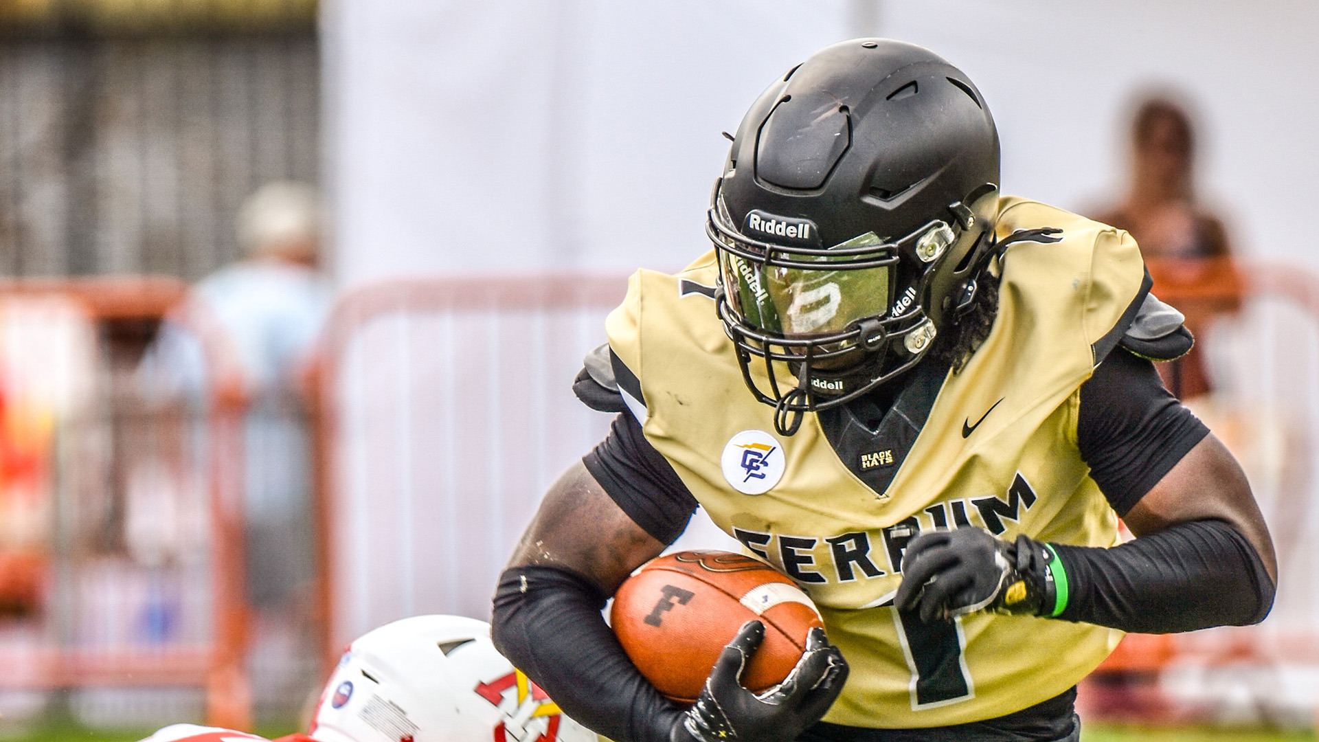 Tyrik Bryant had a school record three touchdown receptions in today's double-OT win at Chowan