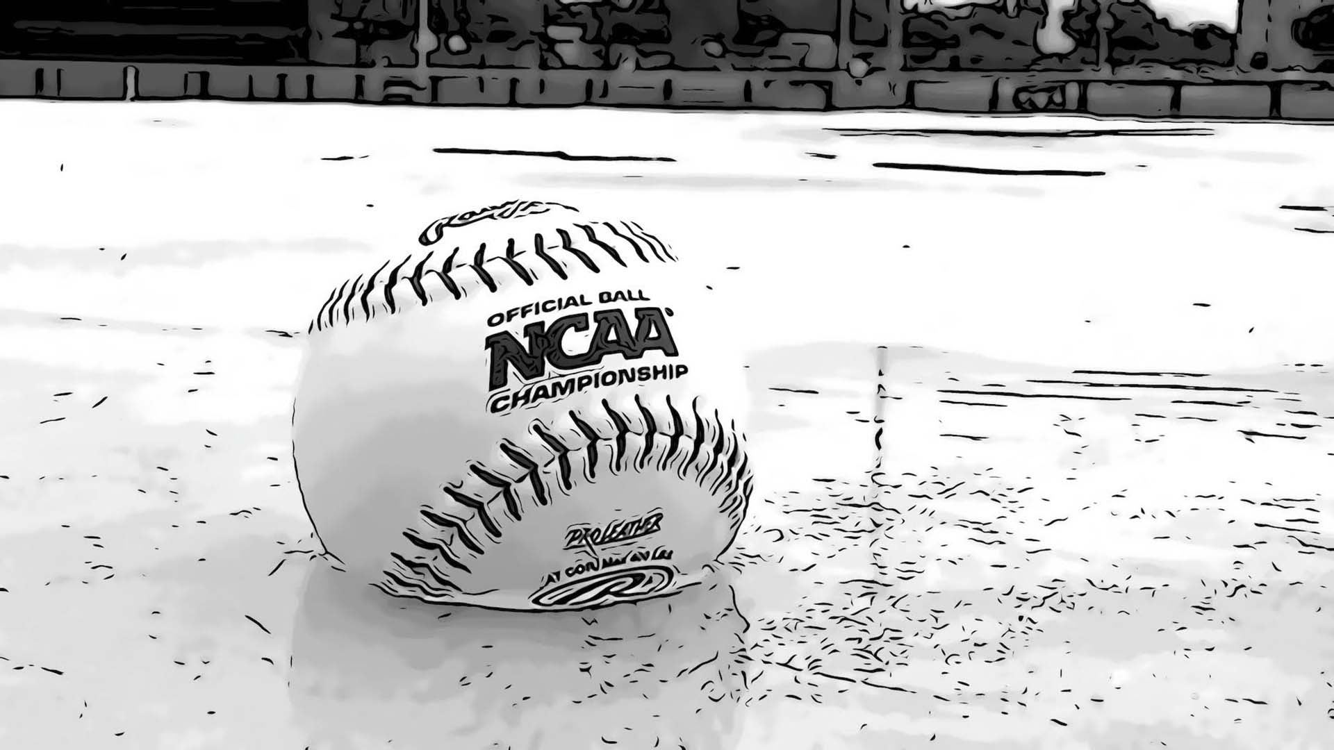 Softball in the rain.