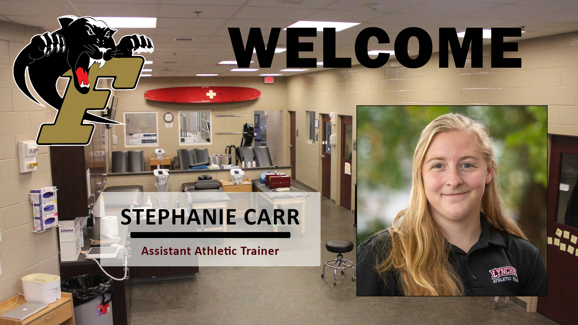 Stephanie Carr joined the Ferrum athletic staff as Assistant Athletic Trainer in August 2025.