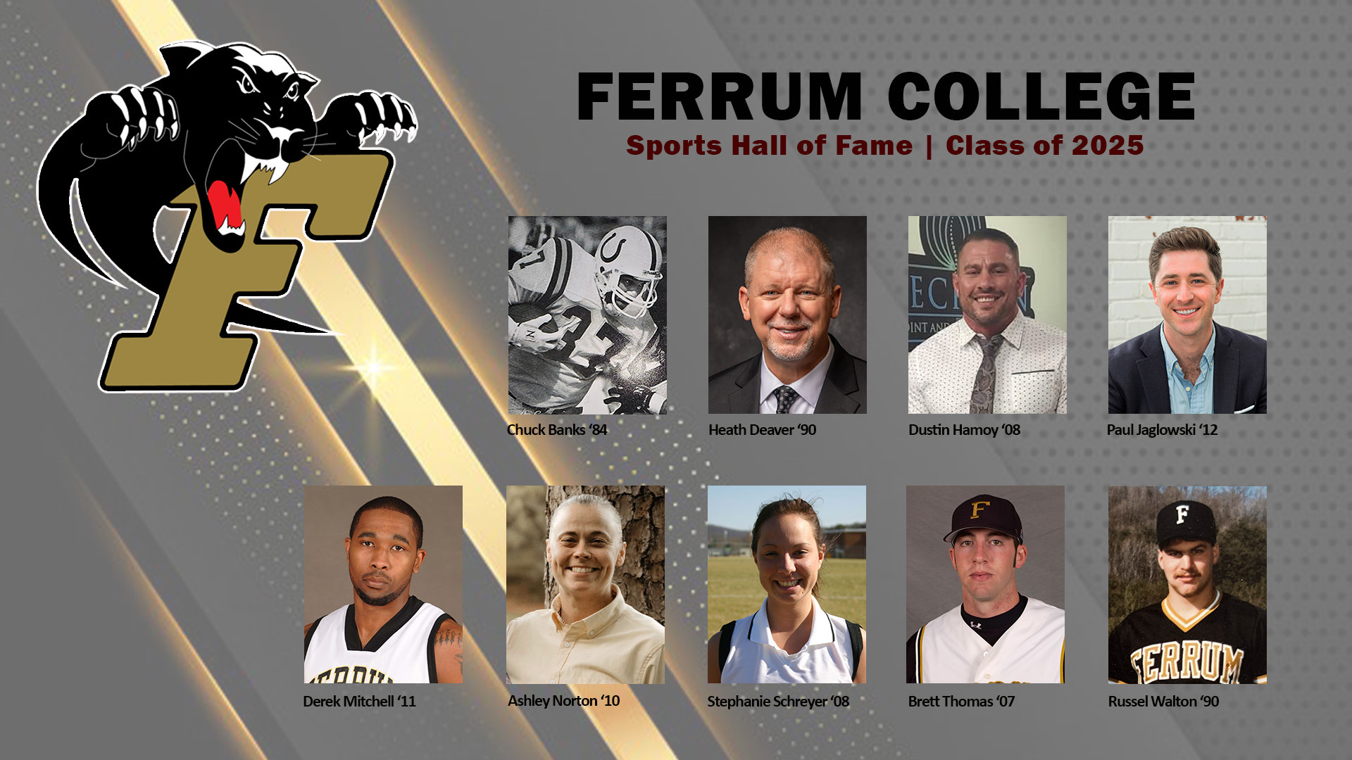 Ferrum College Sports Hall of Fame Class of 2025