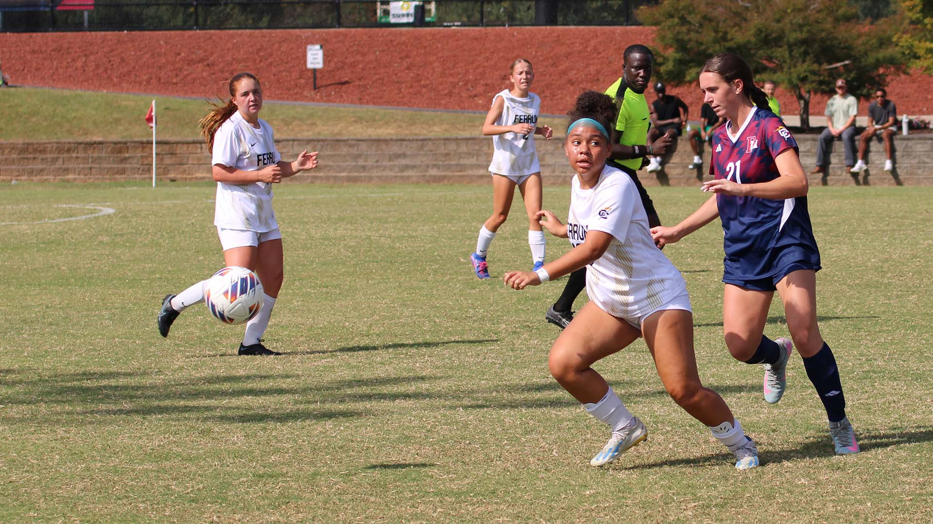 Ferrum's Alicia Martinez in action at home on September 20, 2025. 