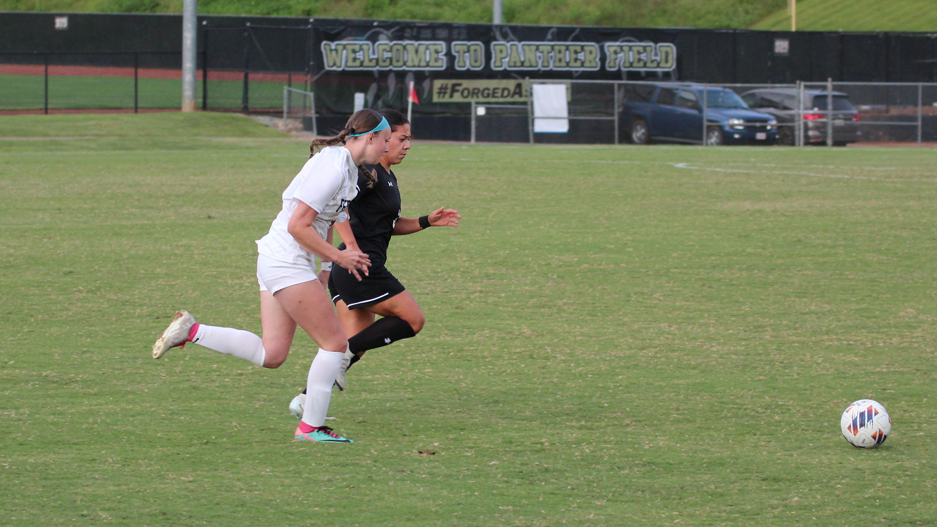 Macy Taylor had a pair of goals in Ferrum's 4-0 win over Shaw University Sept. 4, 2025 at home. 