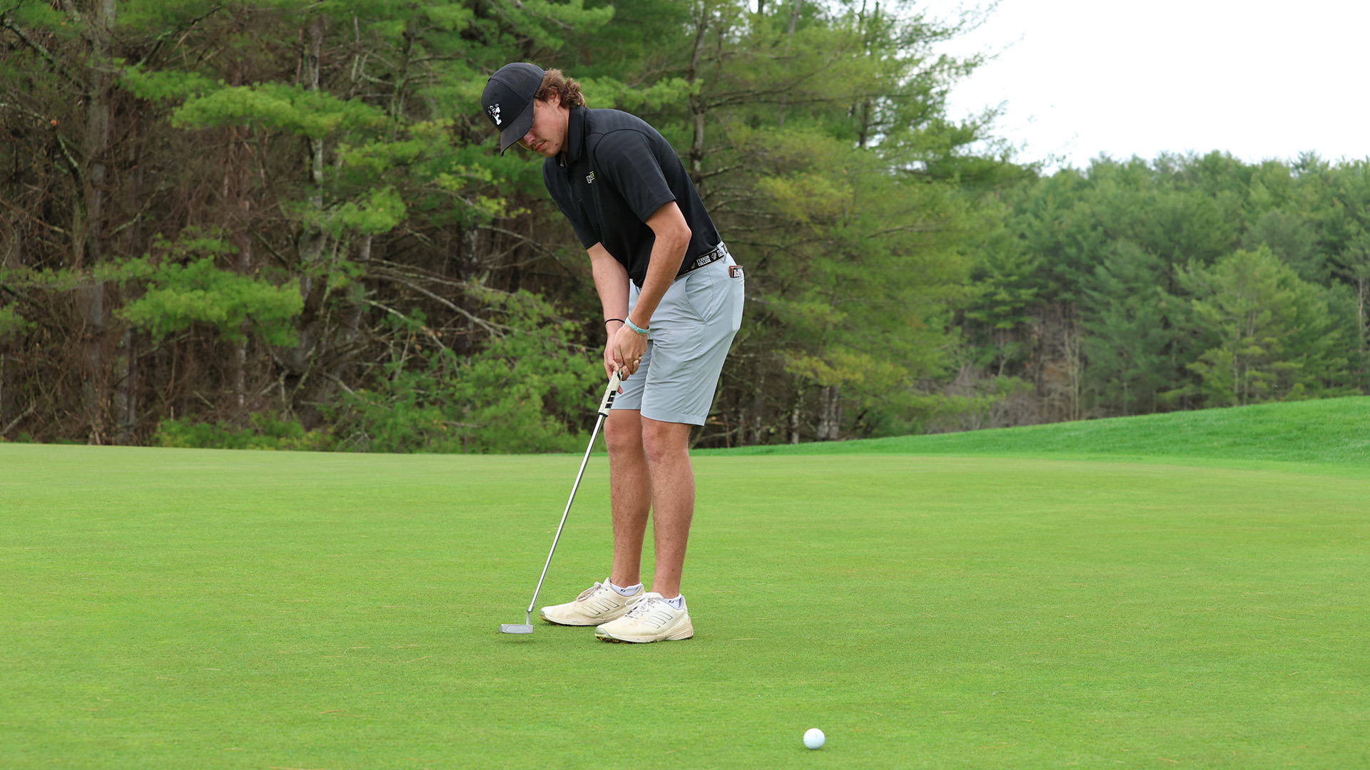 Ferrum's Brandon Jones in action for the Panthers in April 2025.